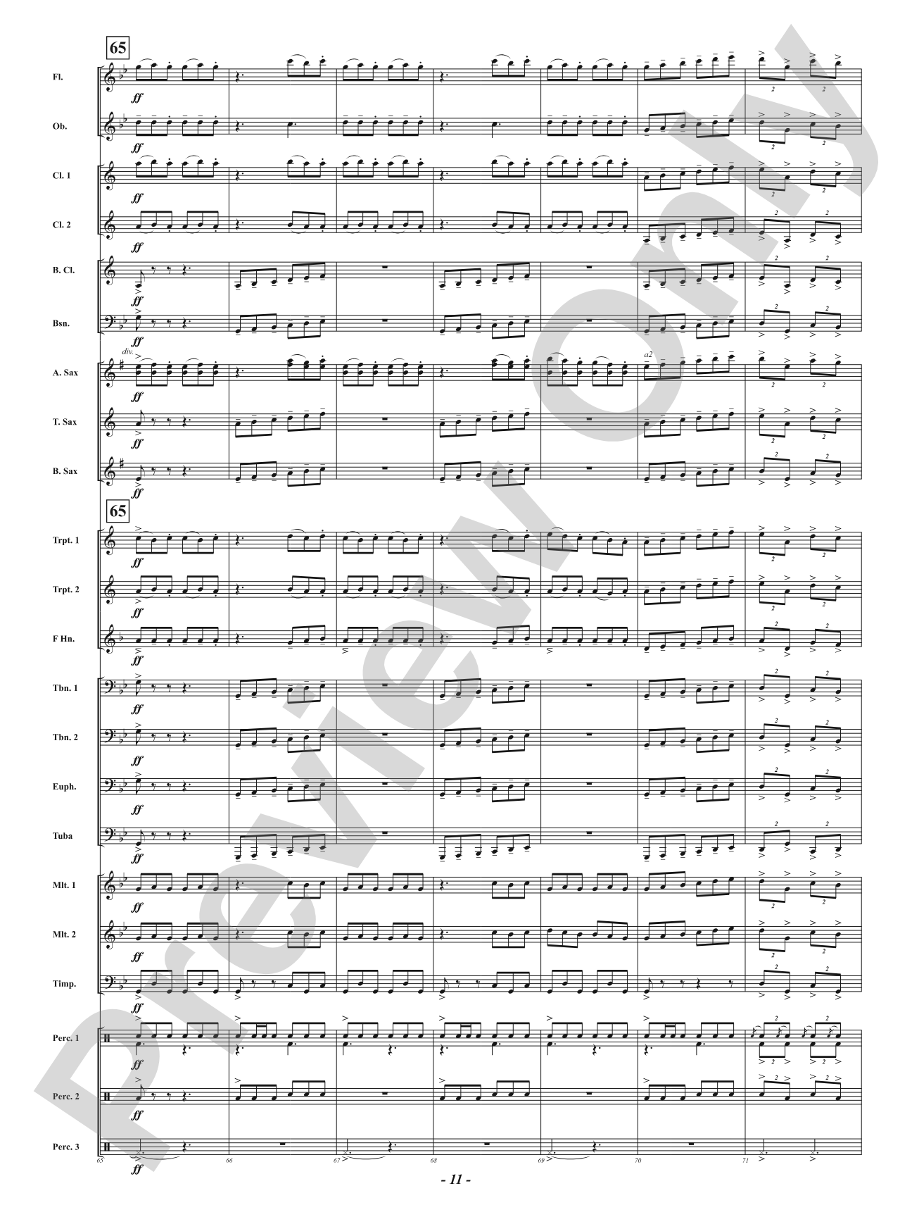 Escape Velocity: Concert Band Conductor Score & Parts