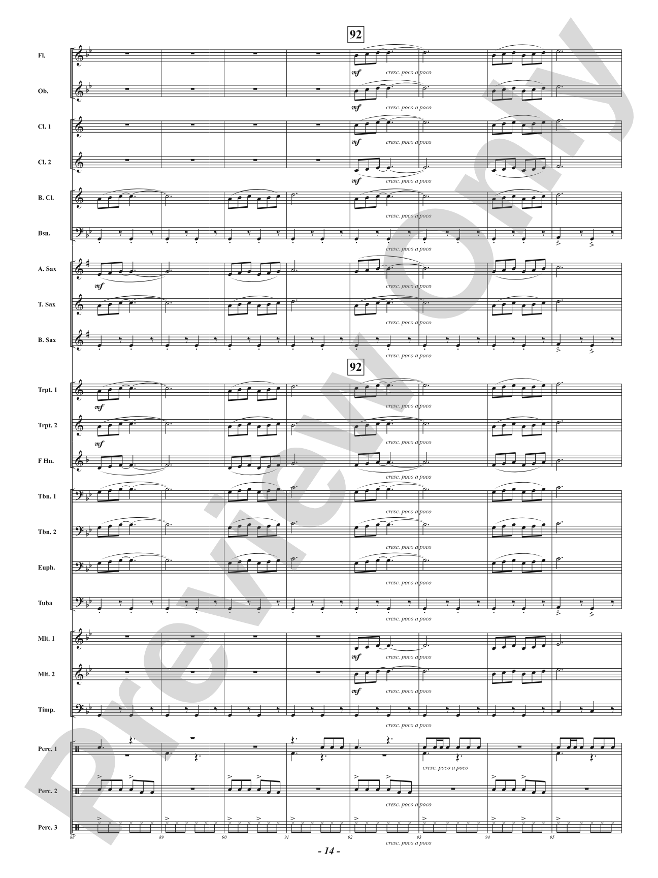 Escape Velocity: Concert Band Conductor Score & Parts