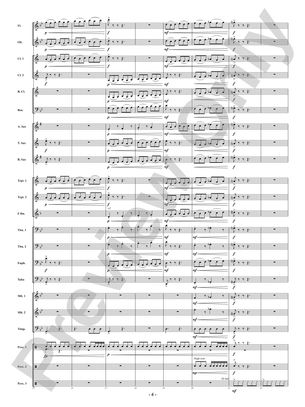 Escape Velocity: Concert Band Conductor Score & Parts