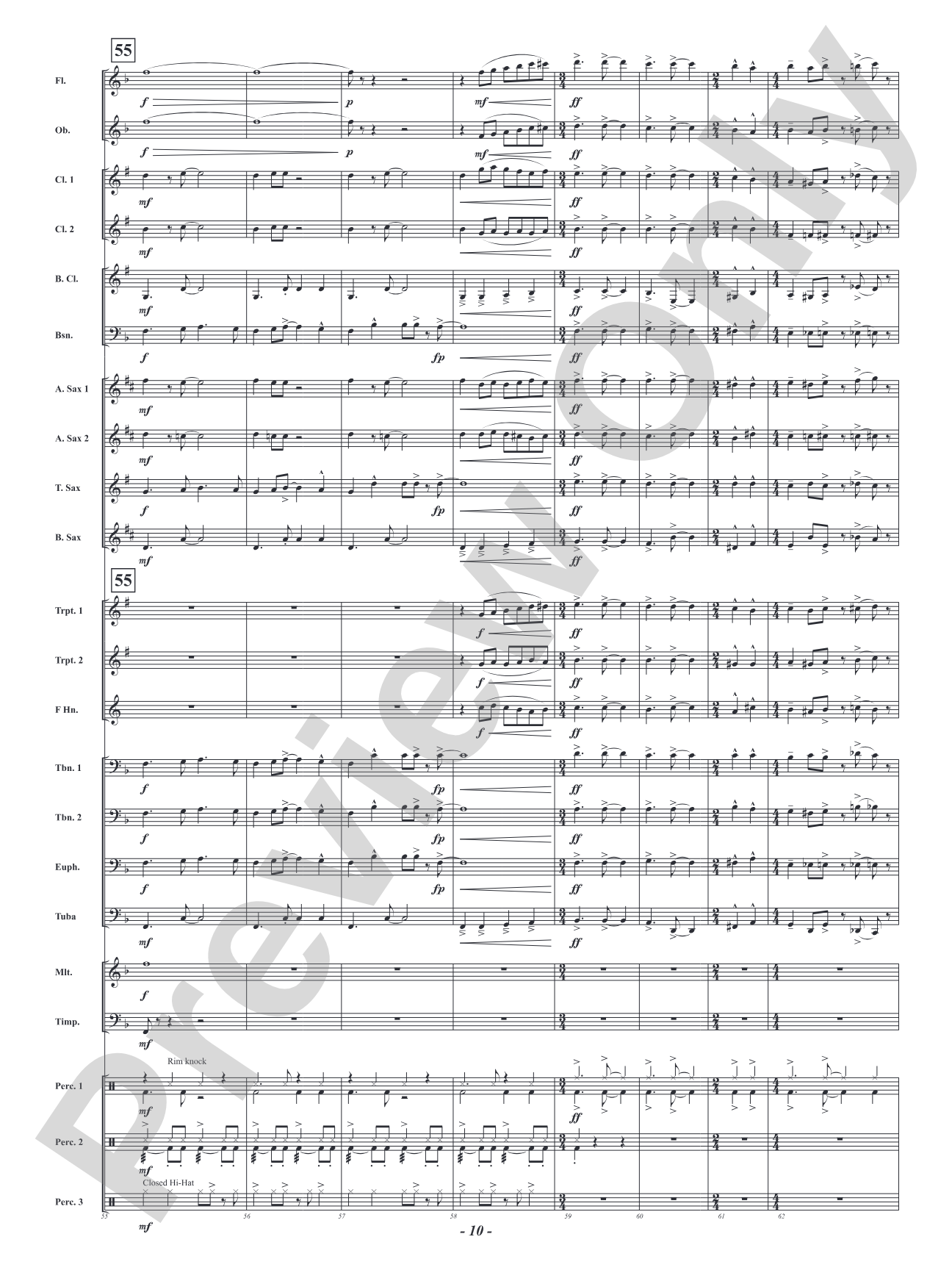 Christmas Salsa: Concert Band Conductor Score & Parts