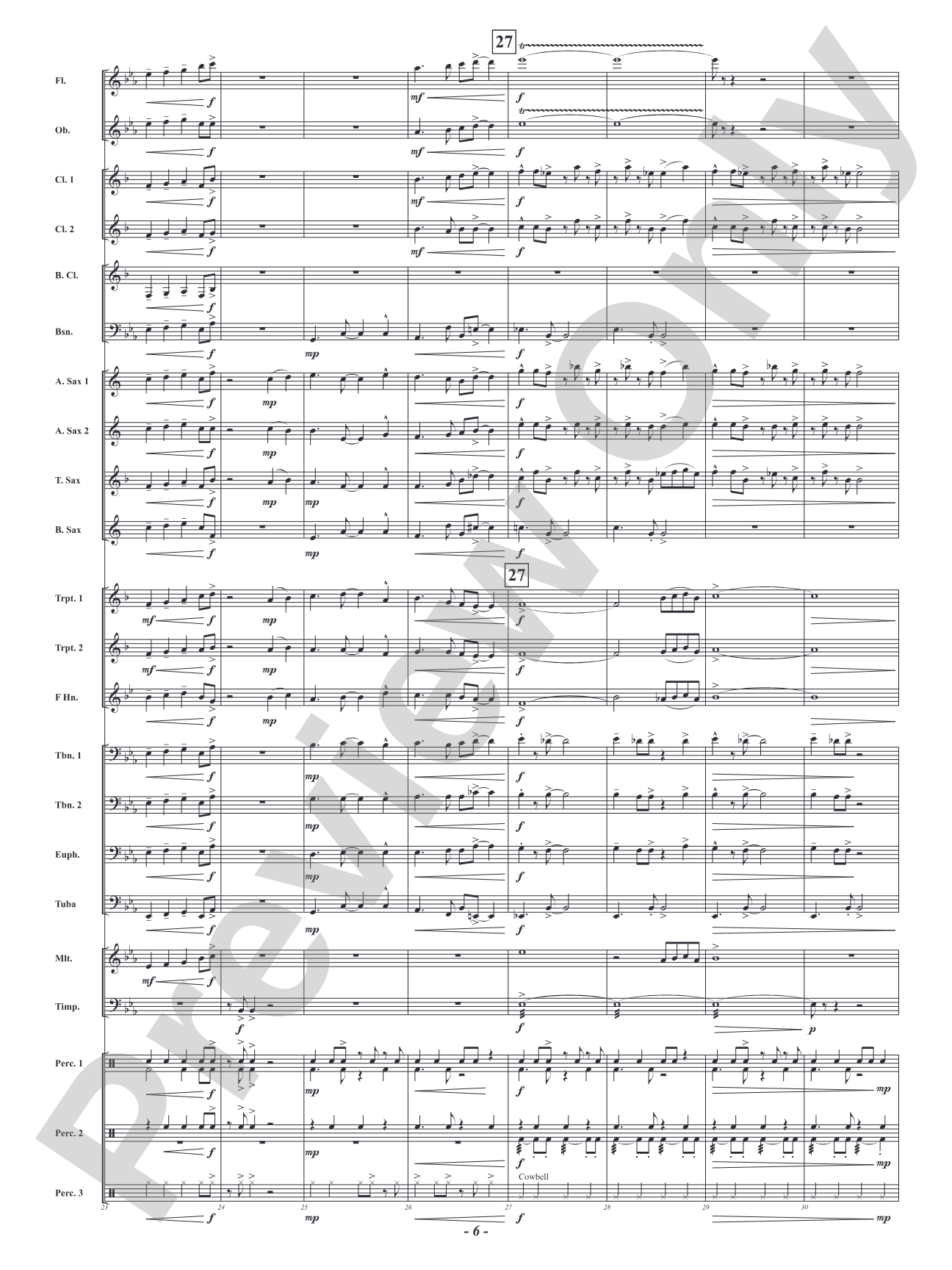 Christmas Salsa: Concert Band Conductor Score & Parts