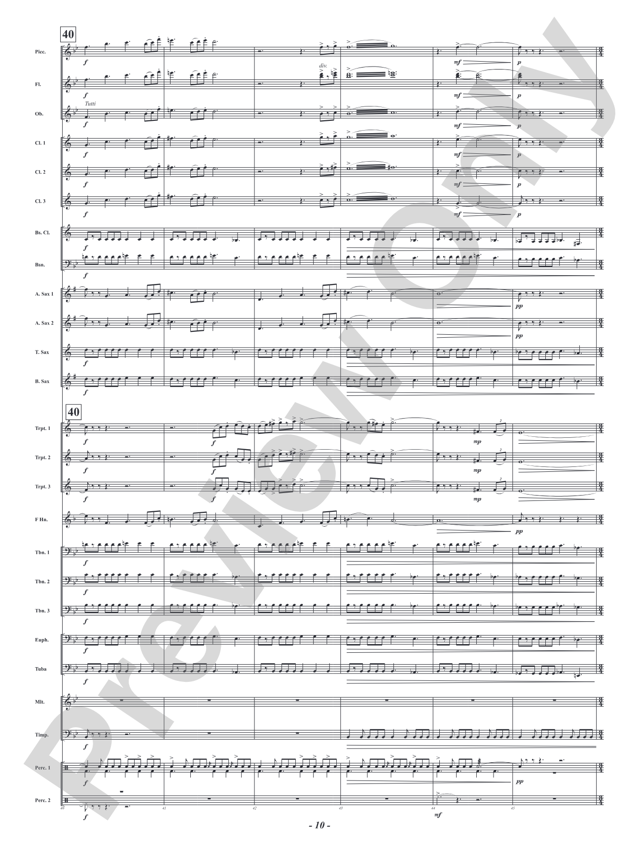 Spark of Creation: Concert Band Conductor Score & Parts