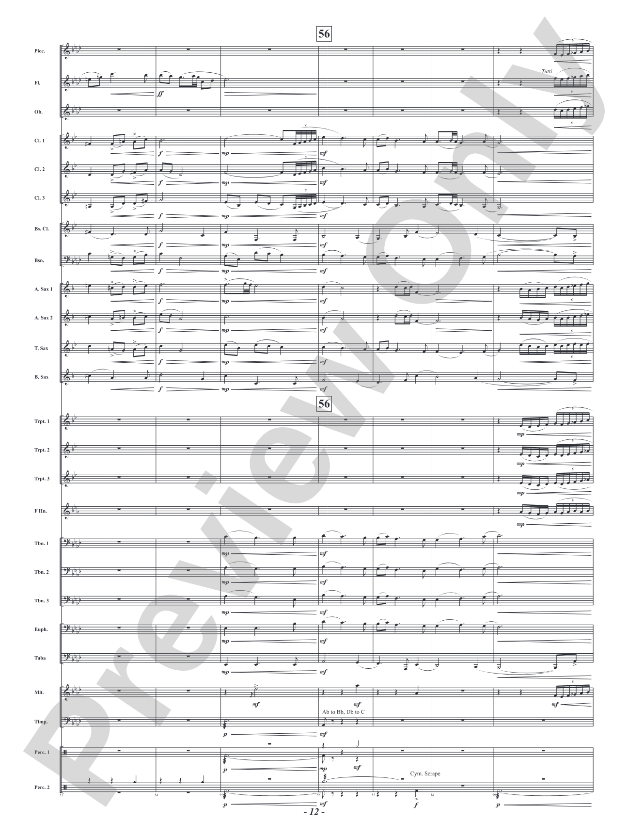 Spark of Creation: Concert Band Conductor Score & Parts