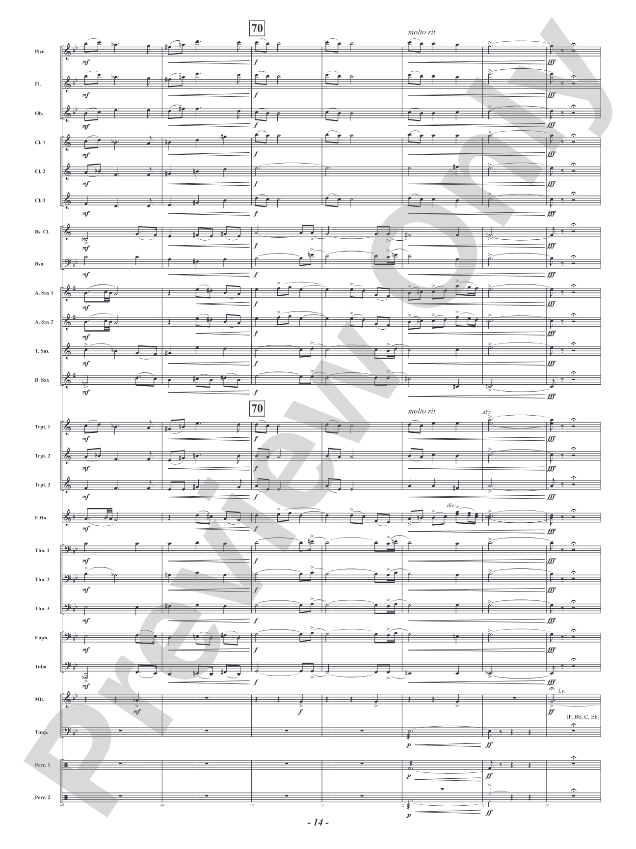 Spark of Creation: Concert Band Conductor Score & Parts
