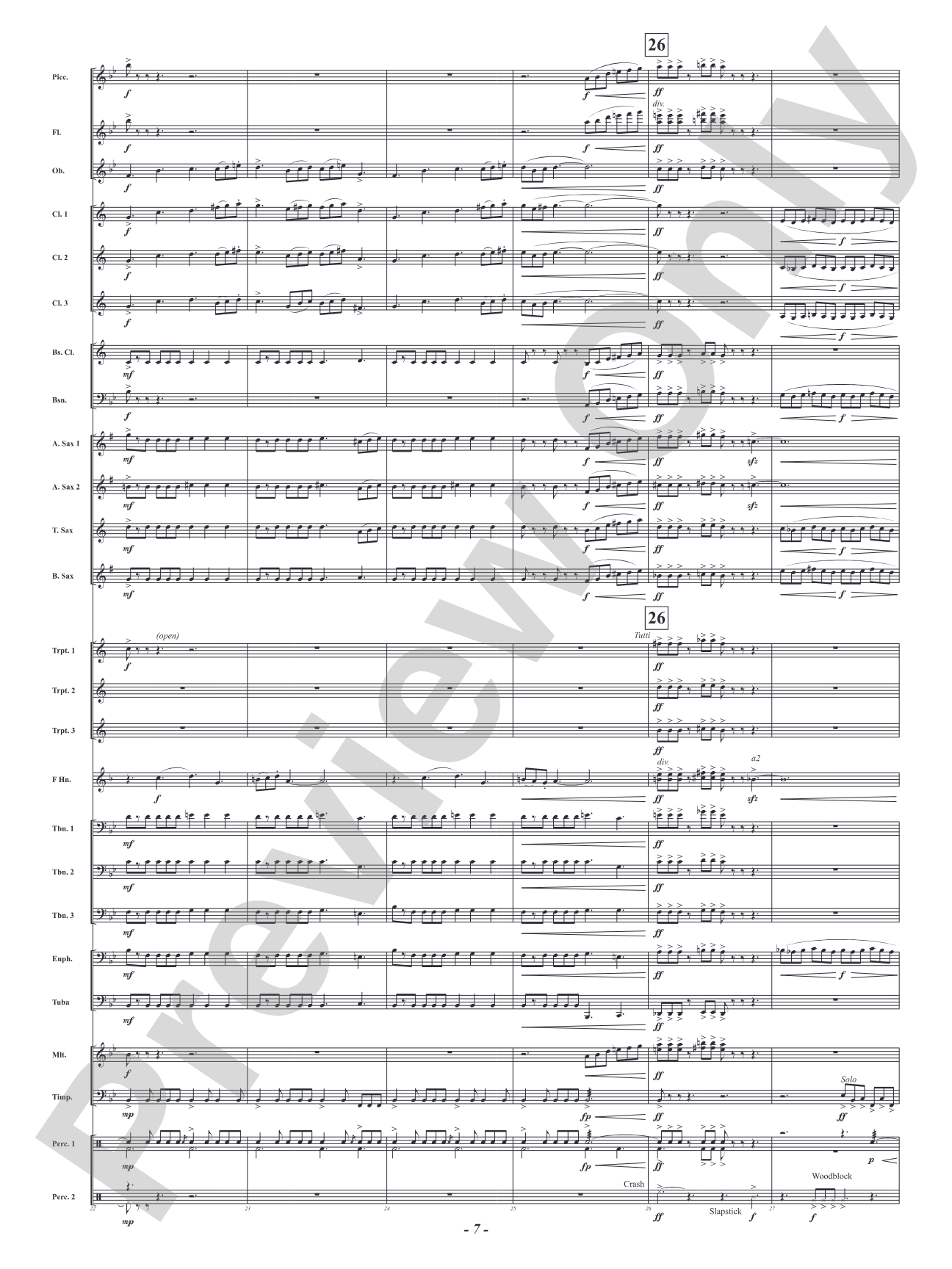 Spark of Creation: Concert Band Conductor Score & Parts