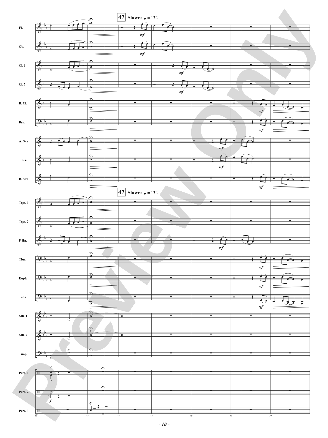 The Archer's Arrow: Concert Band Conductor Score & Parts