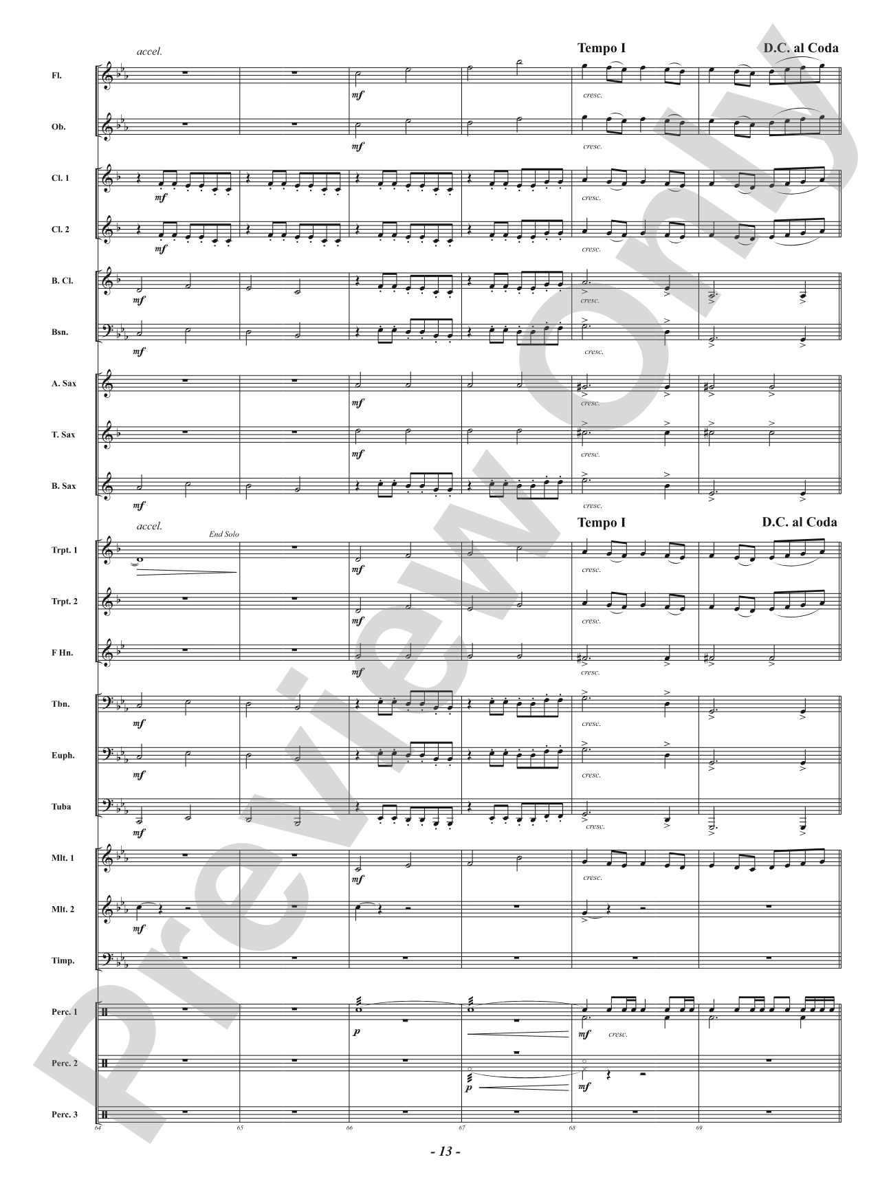 The Archer's Arrow: Concert Band Conductor Score & Parts
