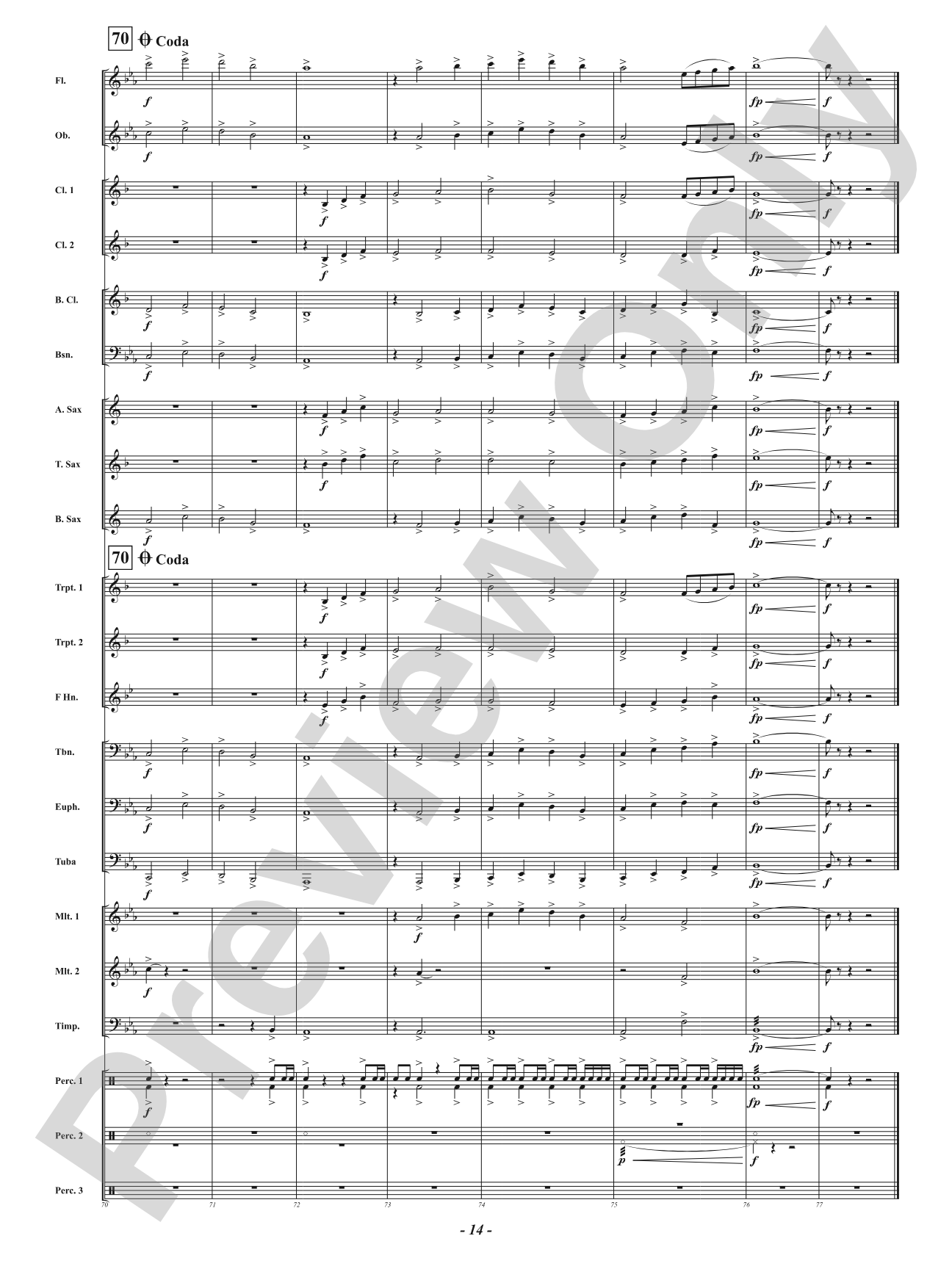 The Archer's Arrow: Concert Band Conductor Score & Parts