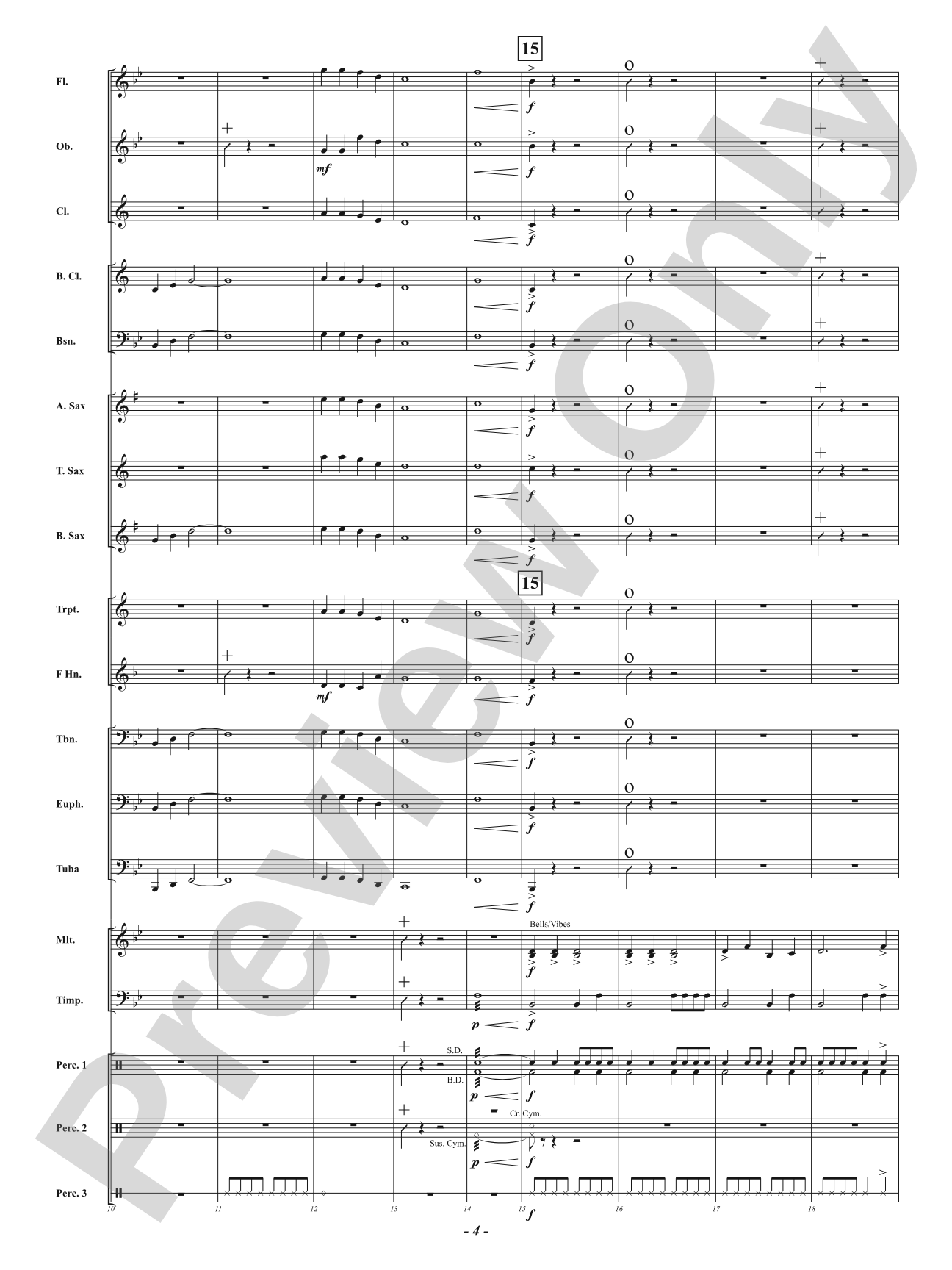 Christmas Spectacle: Score