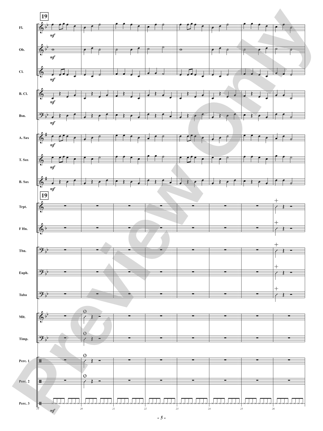 Christmas Spectacle: Score