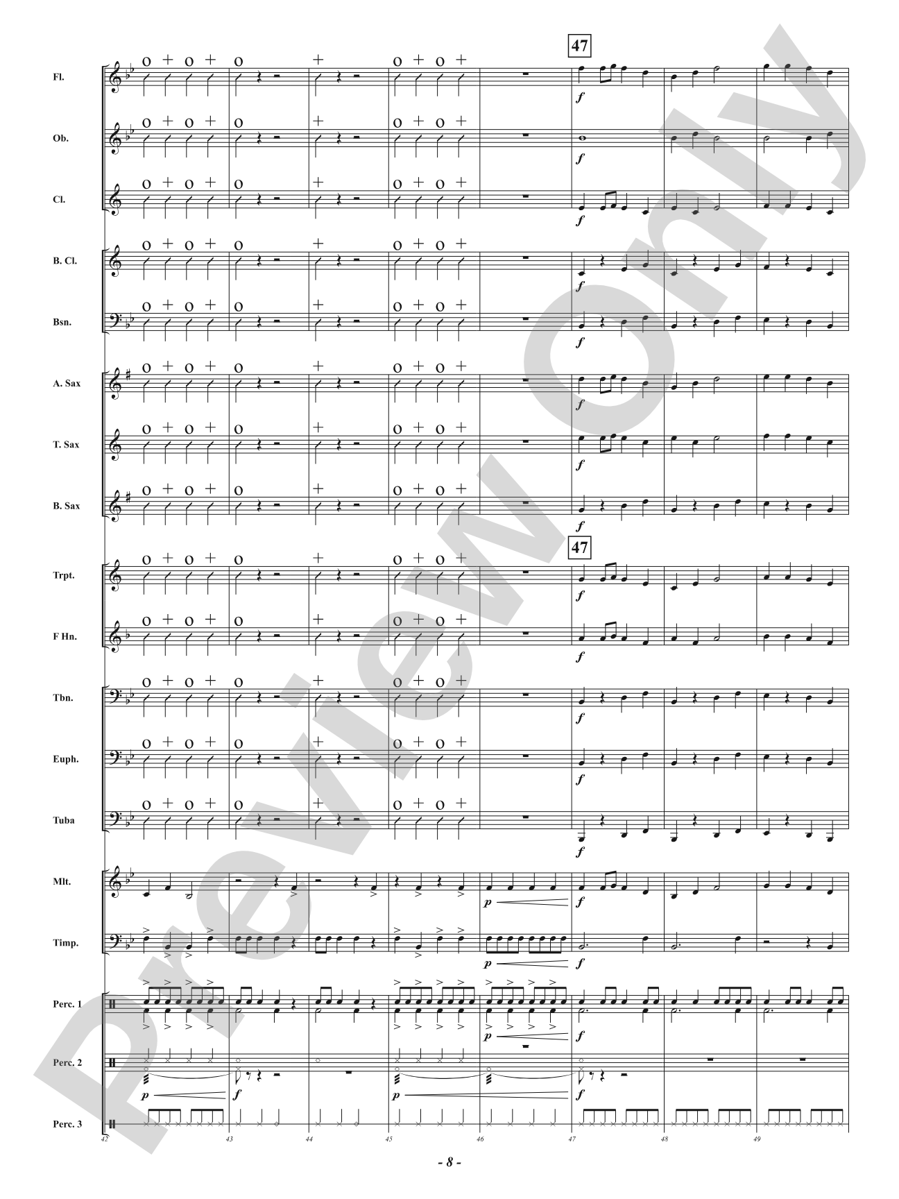 Christmas Spectacle: Score