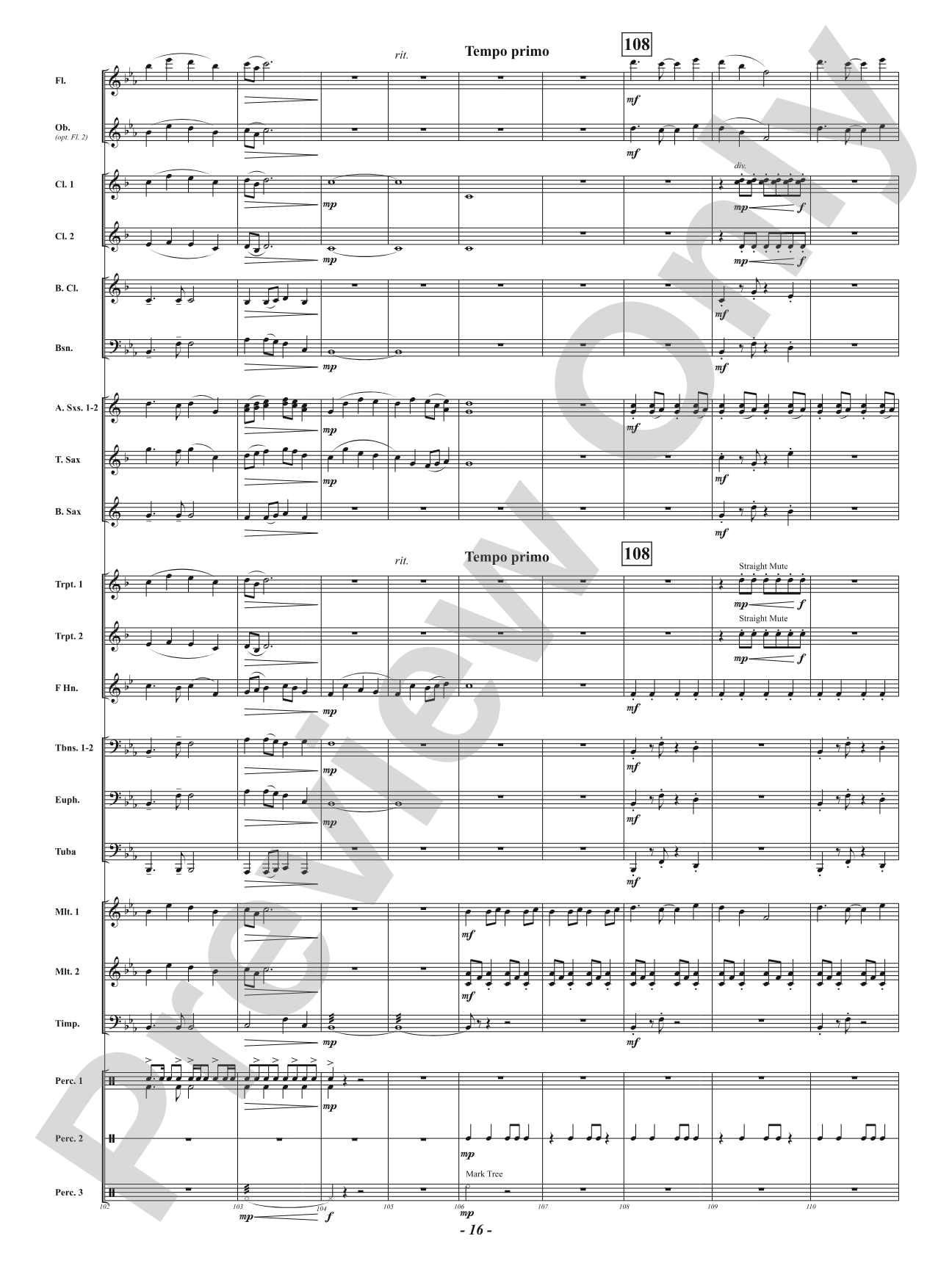 Journey Imagined: Concert Band Conductor Score & Parts
