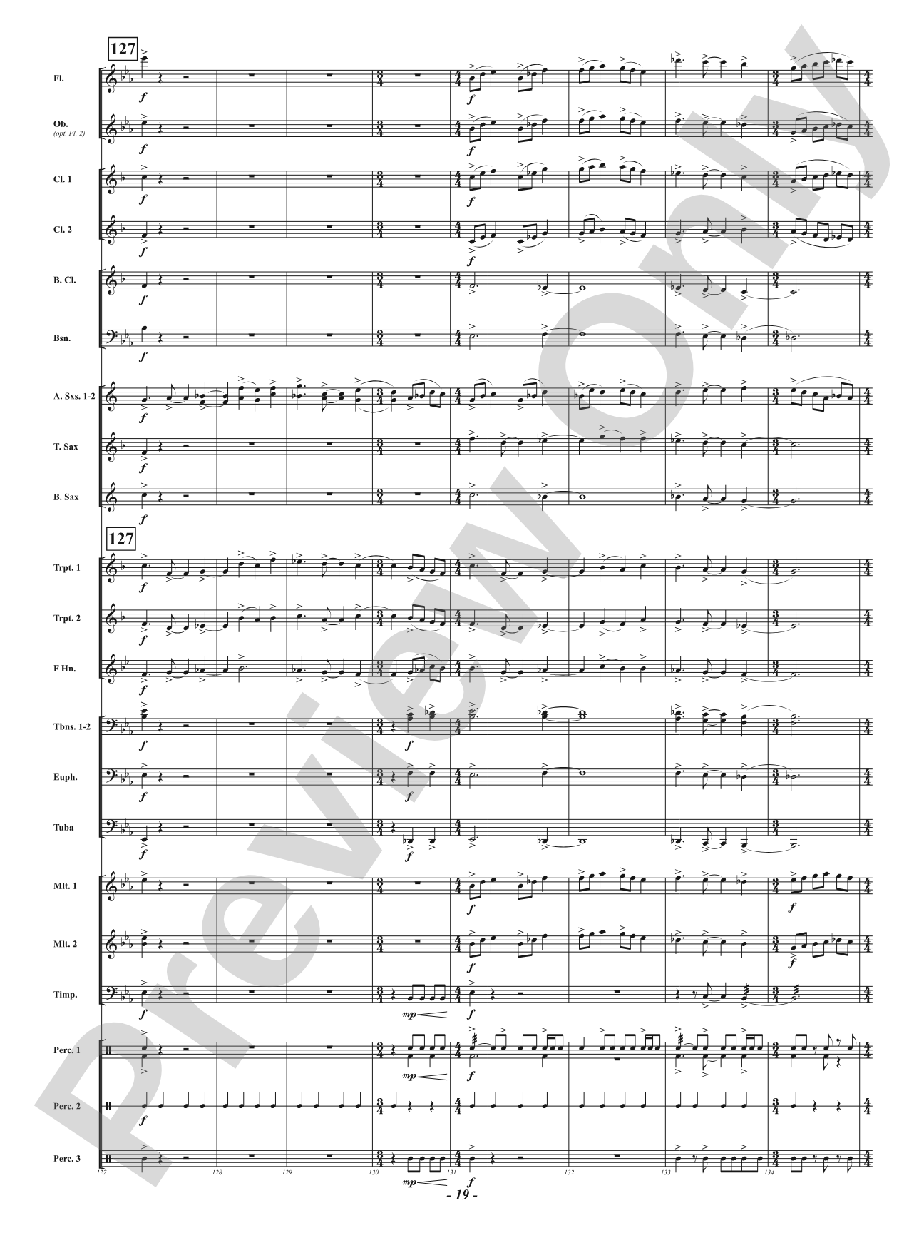Journey Imagined: Concert Band Conductor Score & Parts
