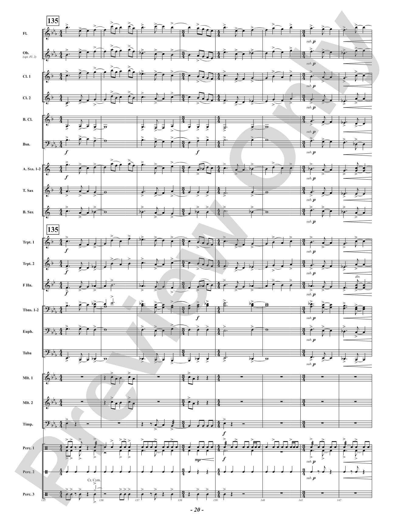 Journey Imagined: Concert Band Conductor Score & Parts