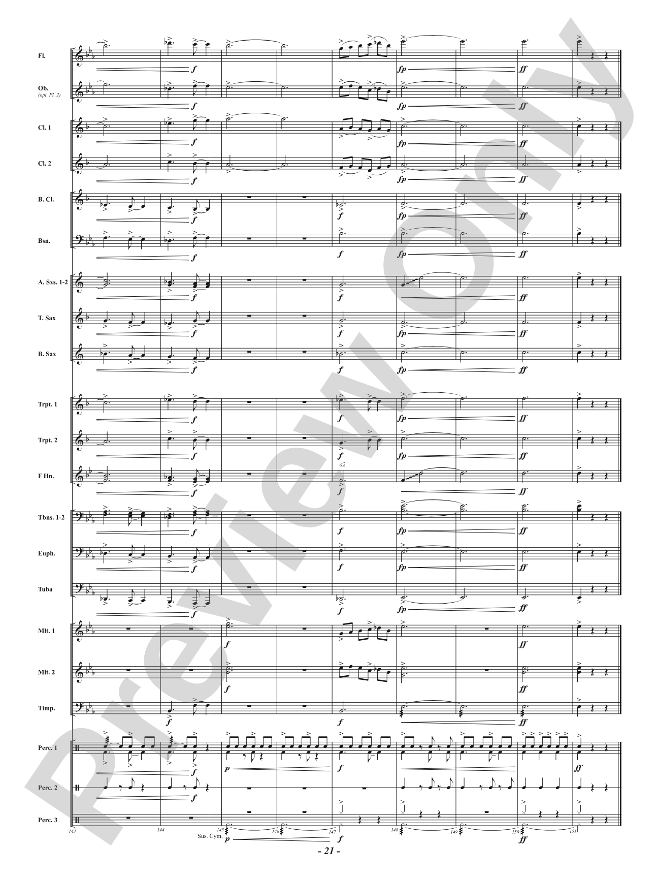 Journey Imagined: Concert Band Conductor Score & Parts