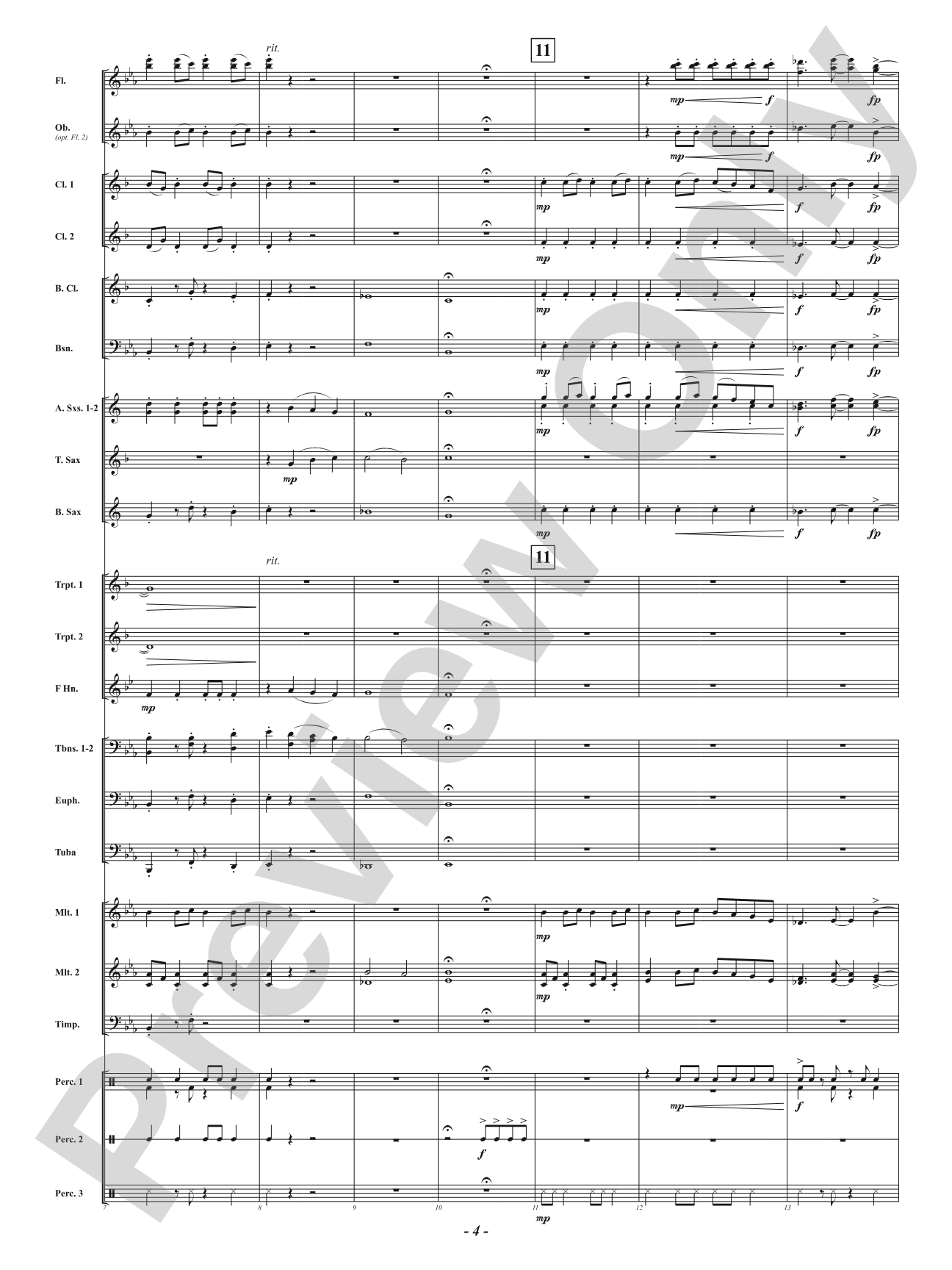 Journey Imagined: Concert Band Conductor Score & Parts
