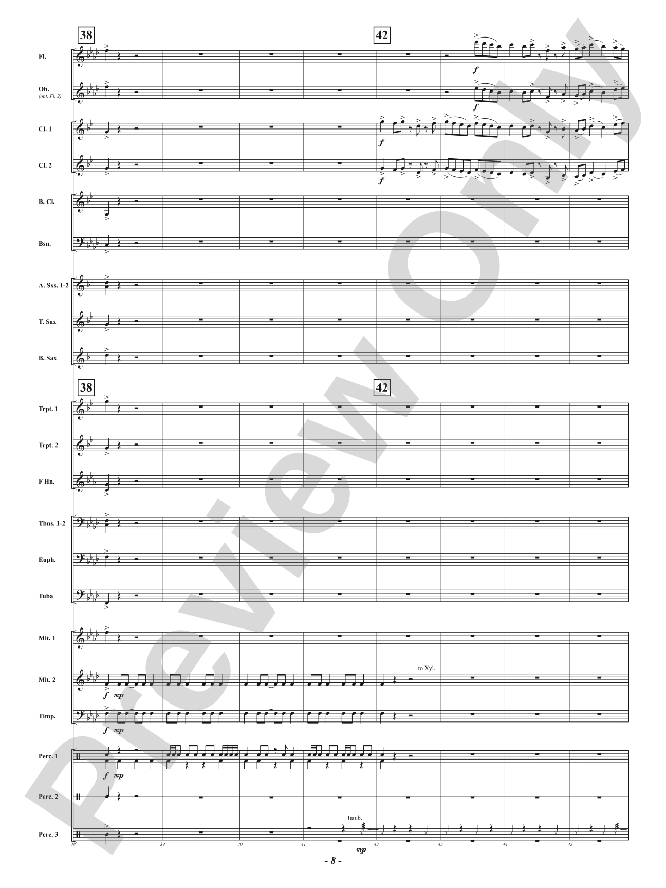 Journey Imagined: Concert Band Conductor Score & Parts