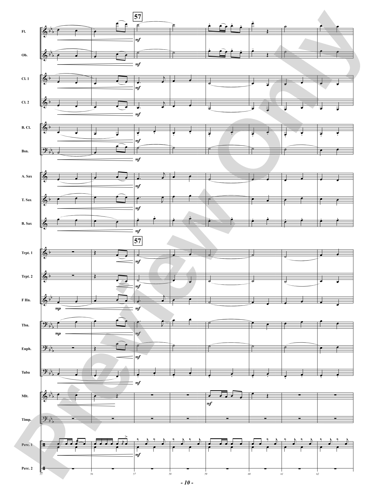 Freedom's Light March: Concert Band Conductor Score & Parts
