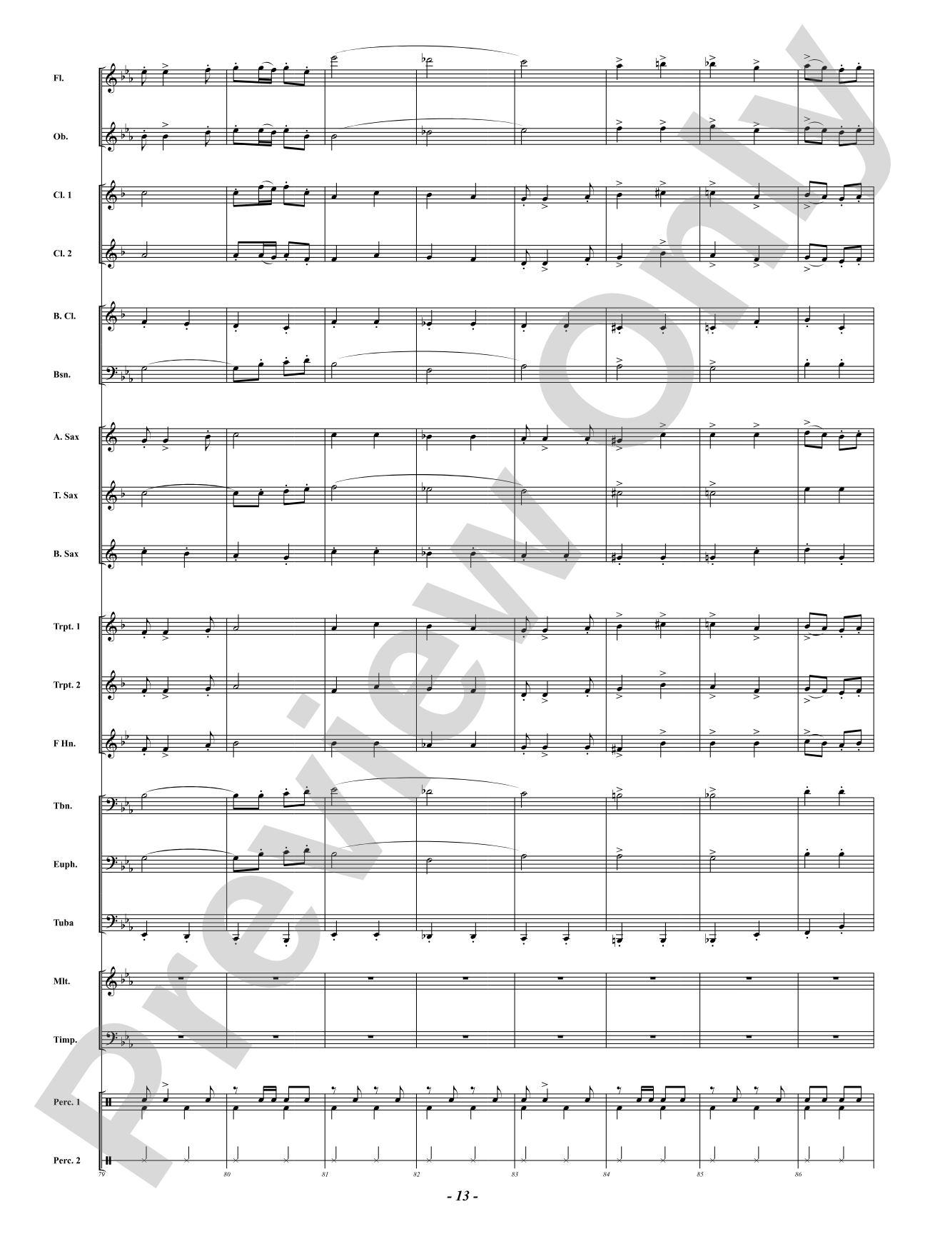 Freedom's Light March: Concert Band Conductor Score & Parts