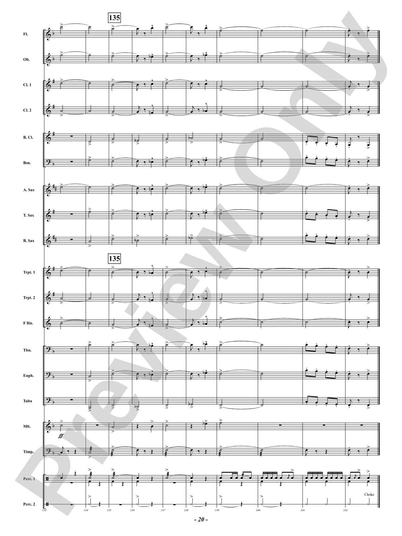 Freedom's Light March: Concert Band Conductor Score & Parts
