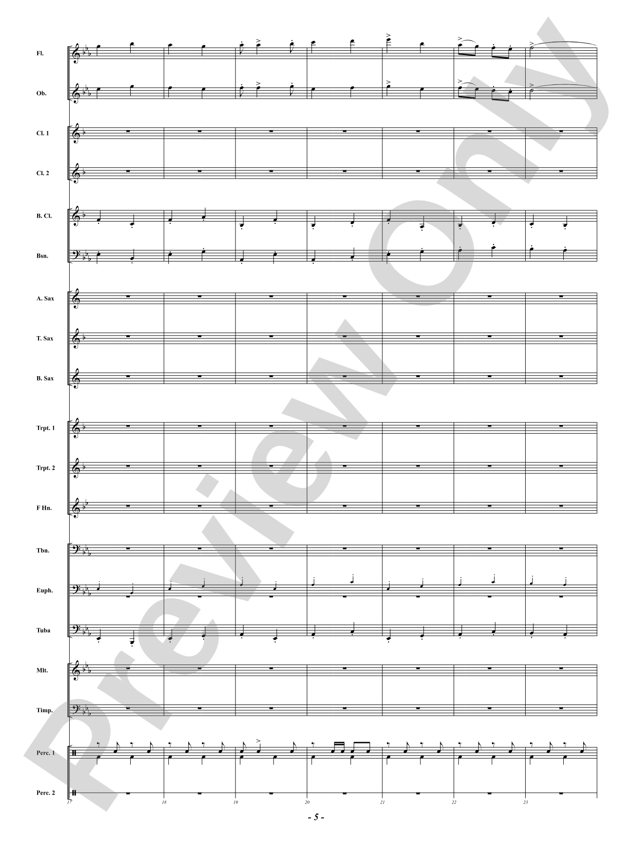 Freedom's Light March: Concert Band Conductor Score & Parts