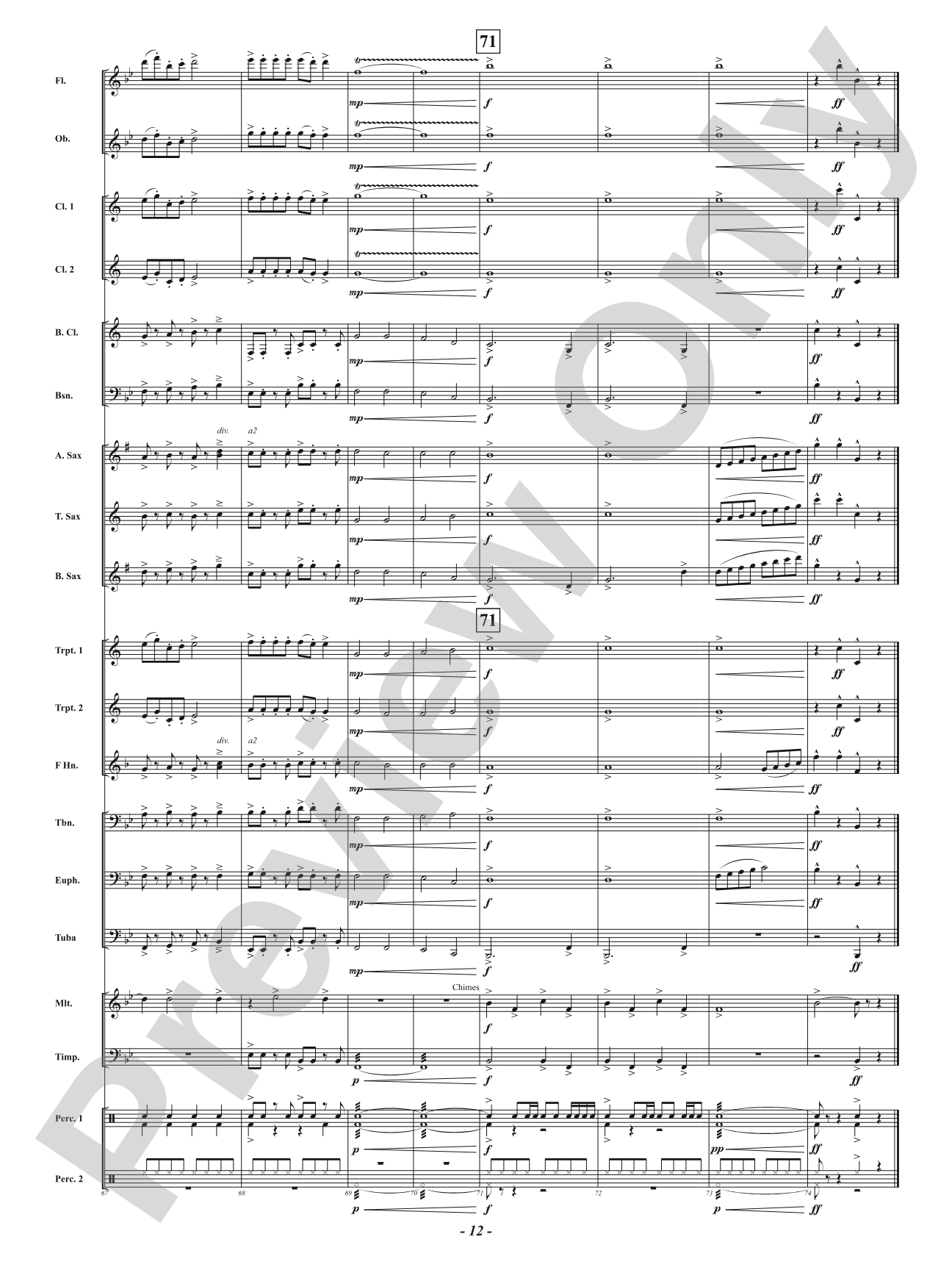 Christmas A La Mode: Concert Band Conductor Score & Parts
