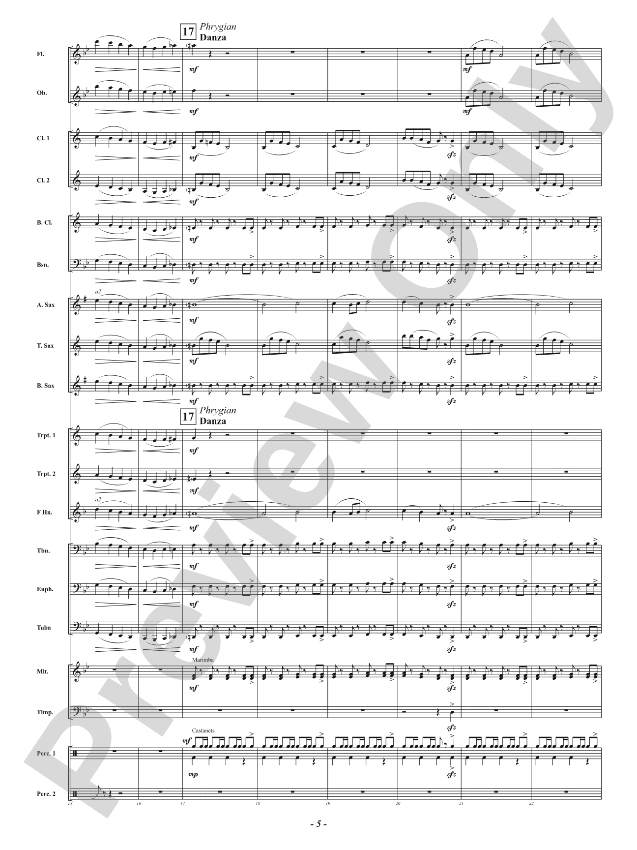 Christmas A La Mode: Concert Band Conductor Score & Parts
