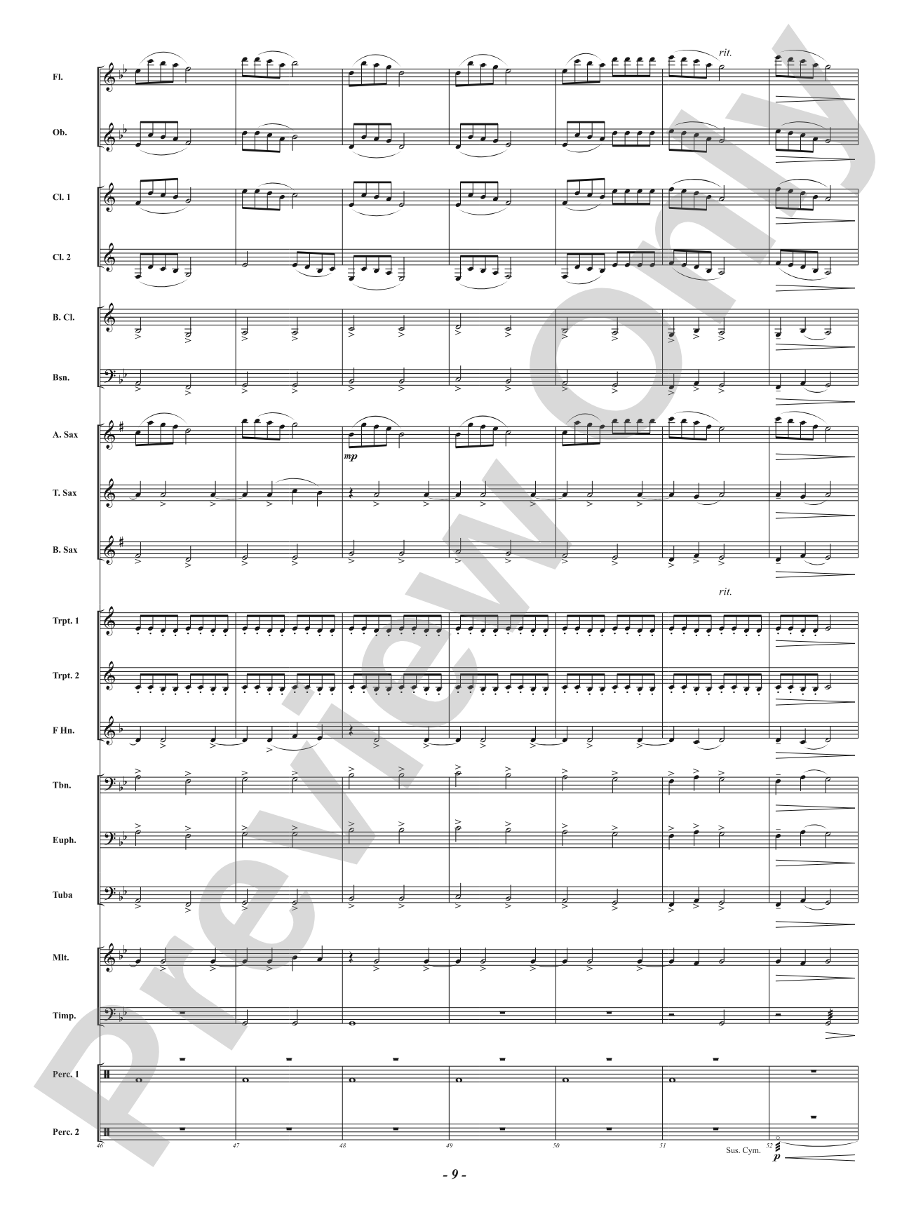 Christmas A La Mode: Concert Band Conductor Score & Parts