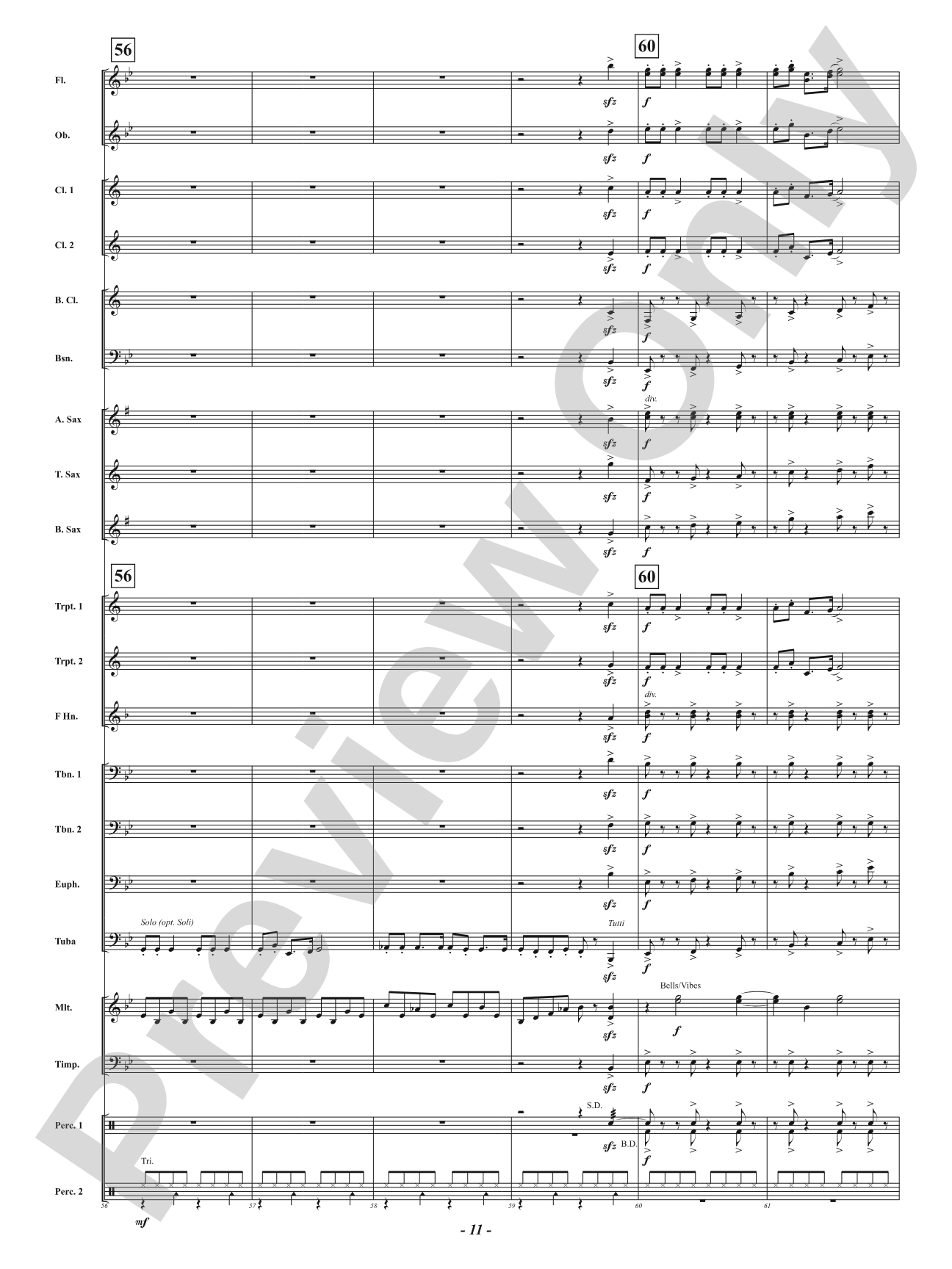 Tuba Christmas: Concert Band Conductor Score & Parts