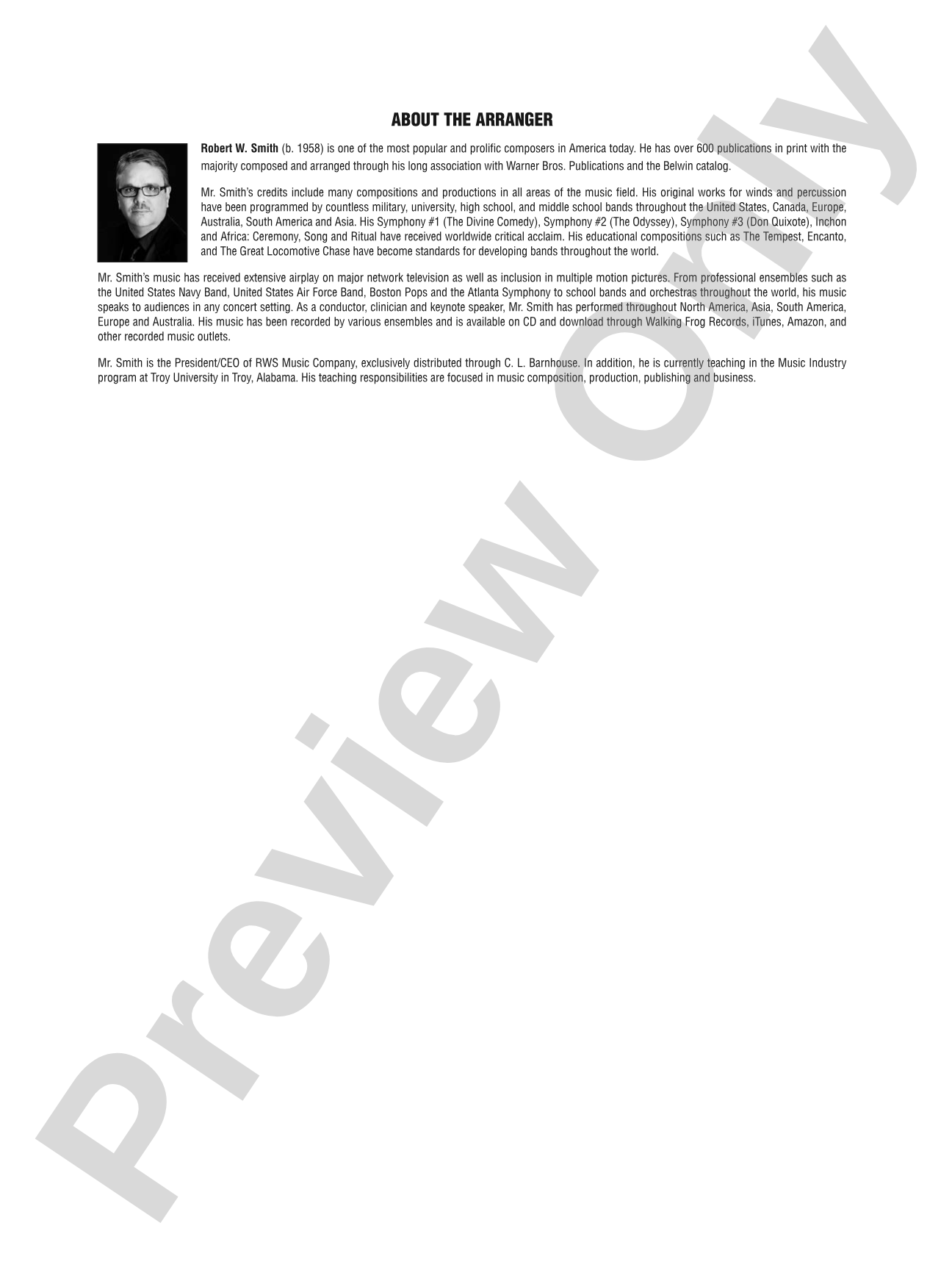 Tuba Christmas: Concert Band Conductor Score & Parts