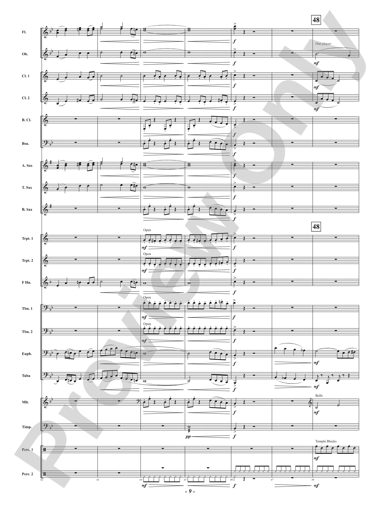 Tuba Christmas: Concert Band Conductor Score & Parts