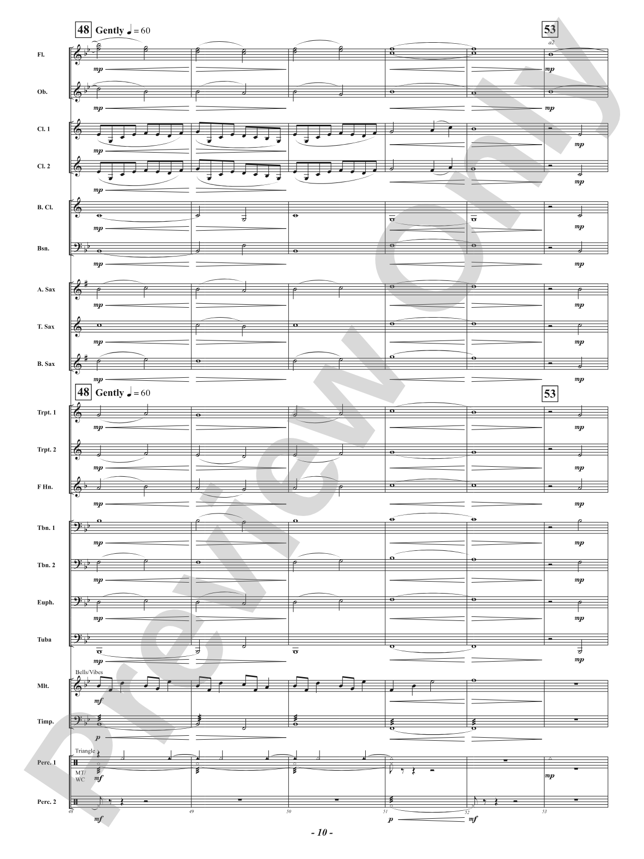 A Mother's Hymn - How Great Thou Art: Concert Band Conductor Score & Parts