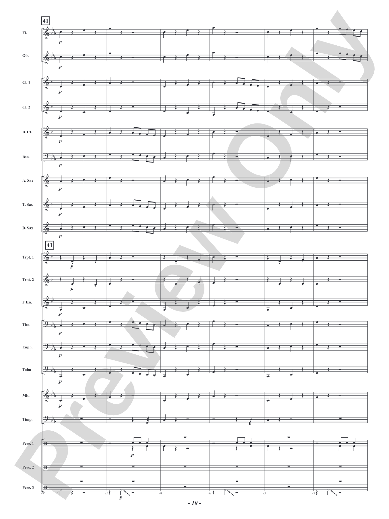 Beta Cat: Concert Band Conductor Score & Parts