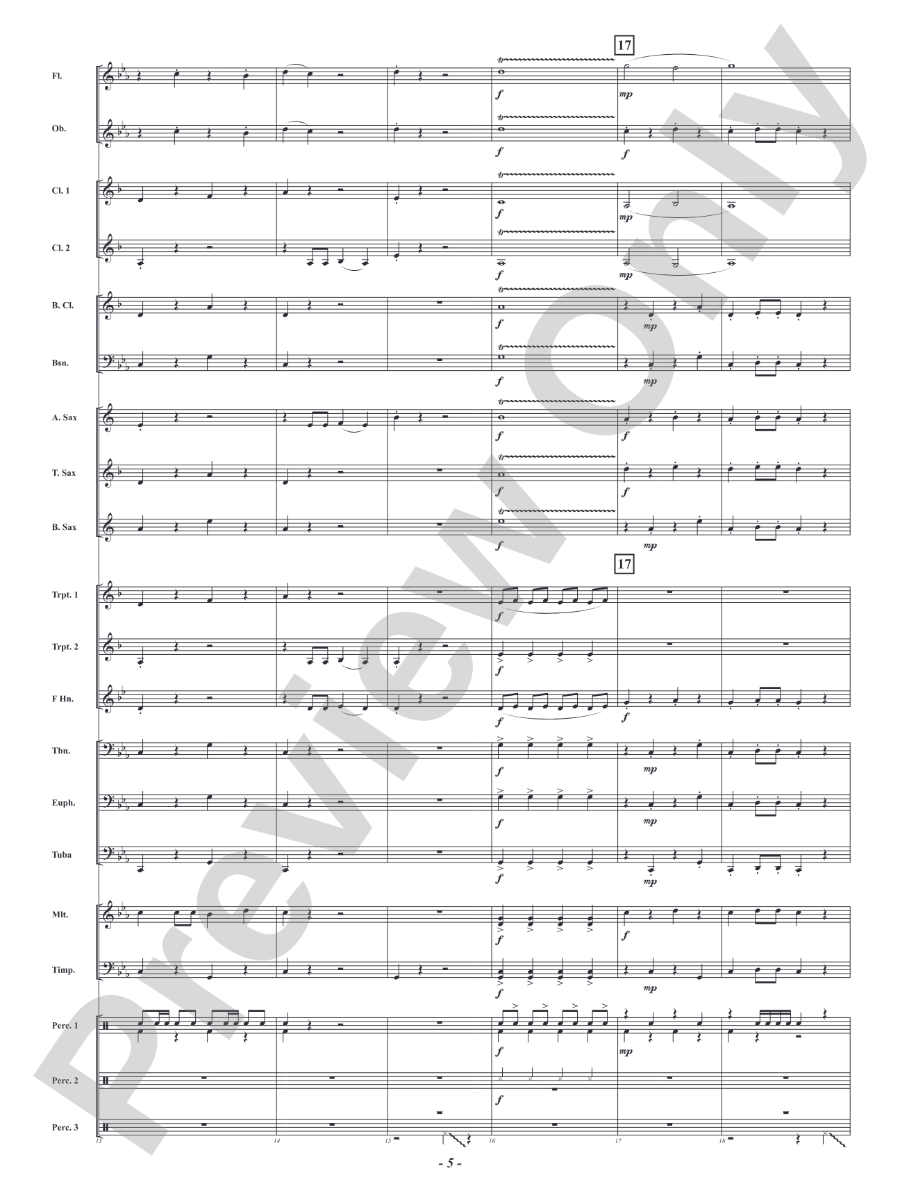 Beta Cat: Concert Band Conductor Score & Parts