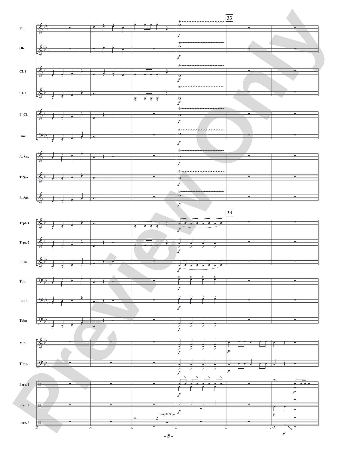 Beta Cat: Concert Band Conductor Score & Parts