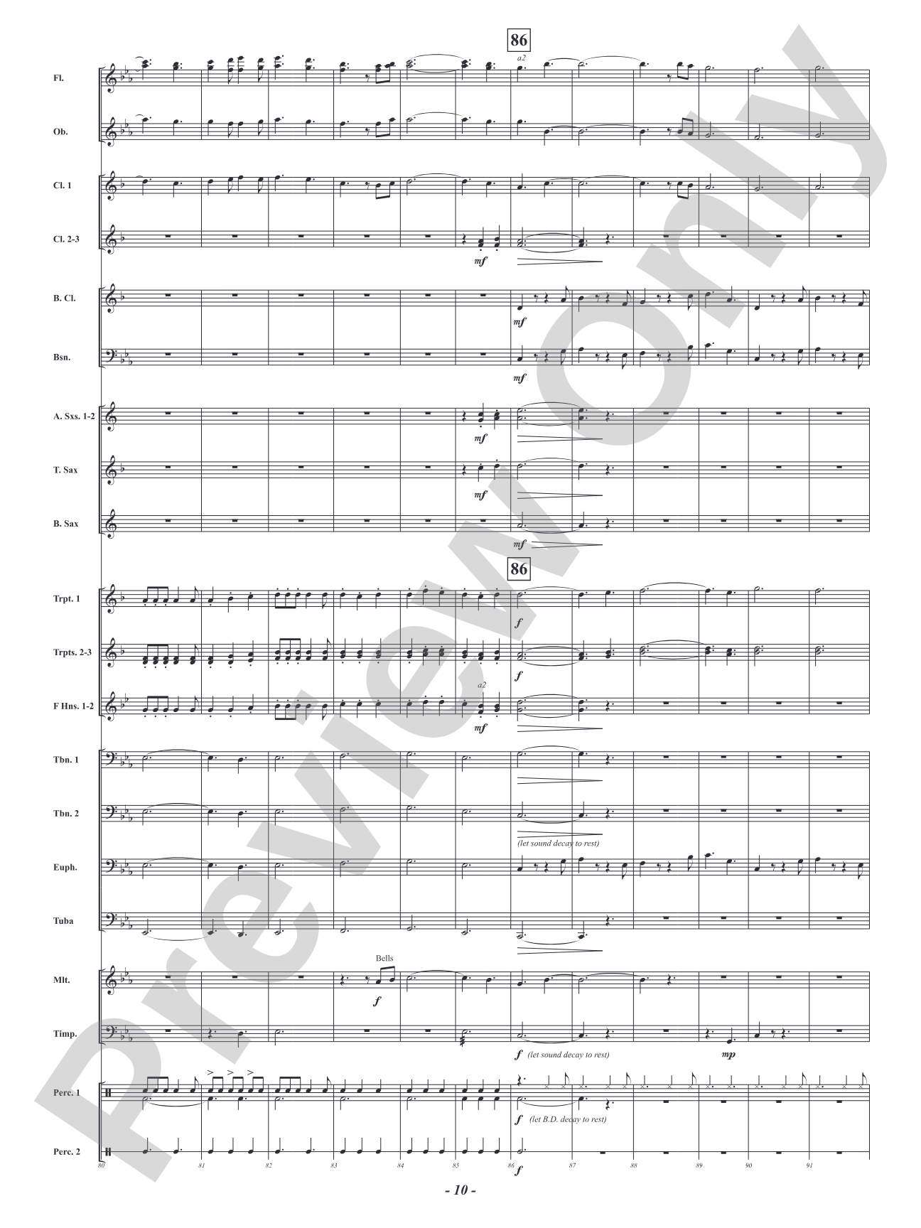 Ghillie Dhu - "Elf of the Forest" from Scottish Folklore: Concert Band Conductor Score & Parts