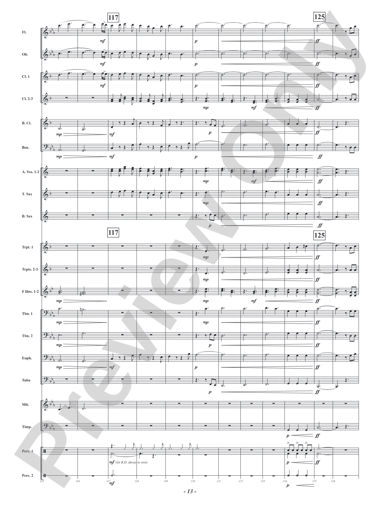 Ghillie Dhu - "Elf of the Forest" from Scottish Folklore: Concert Band Conductor Score & Parts