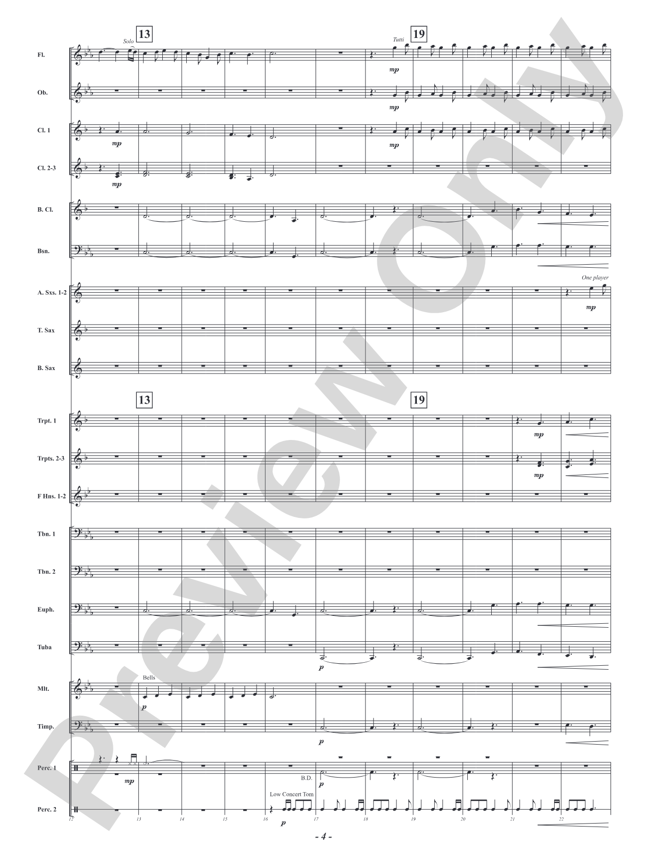 Ghillie Dhu - "Elf of the Forest" from Scottish Folklore: Concert Band Conductor Score & Parts