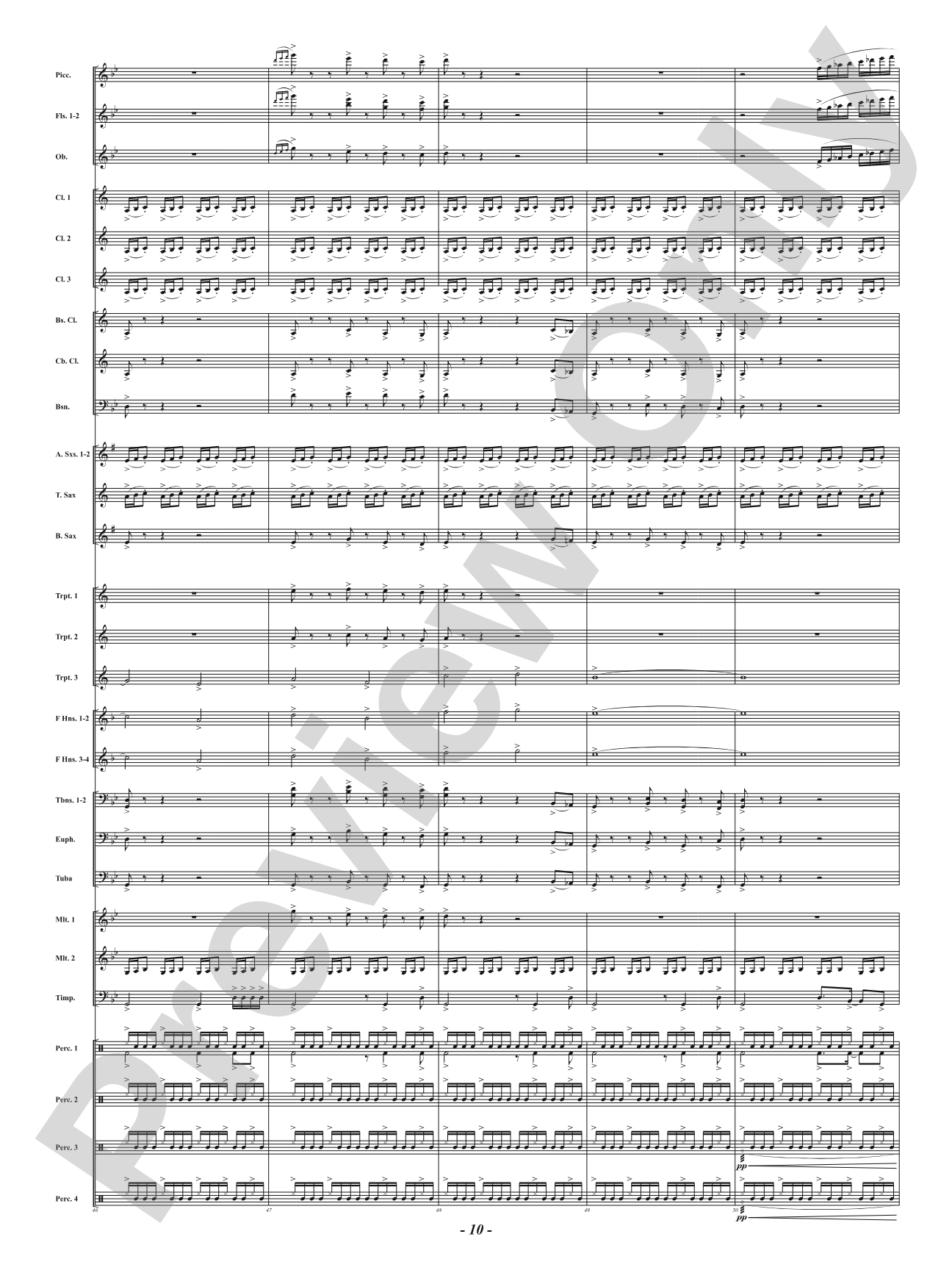 The Sacred Pipe: Concert Band Conductor Score & Parts