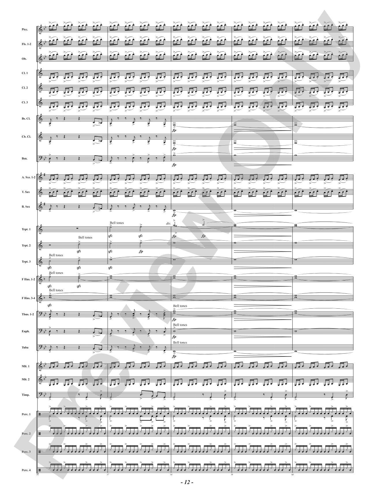The Sacred Pipe: Concert Band Conductor Score & Parts