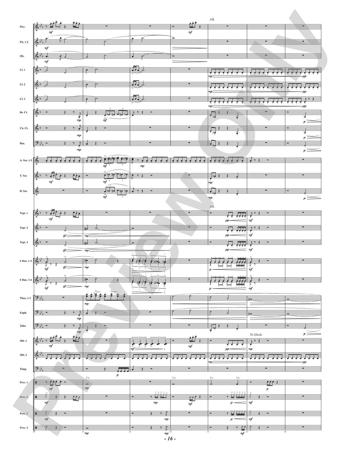 The Sacred Pipe: Concert Band Conductor Score & Parts