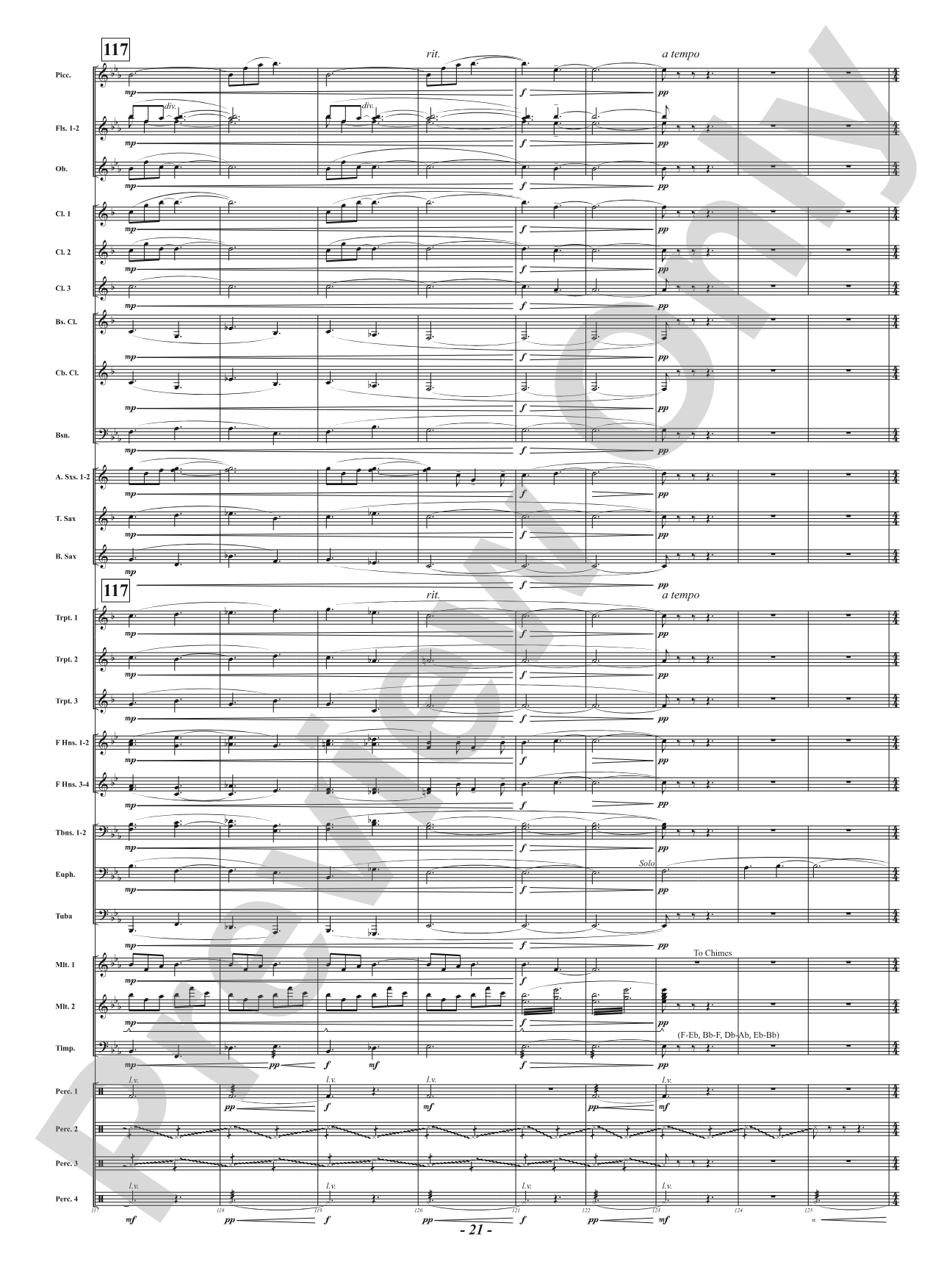 The Sacred Pipe: Concert Band Conductor Score & Parts