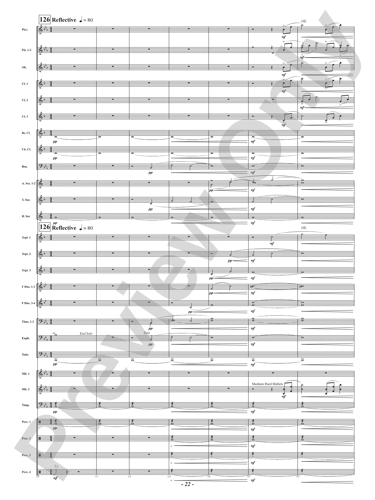 The Sacred Pipe: Concert Band Conductor Score & Parts