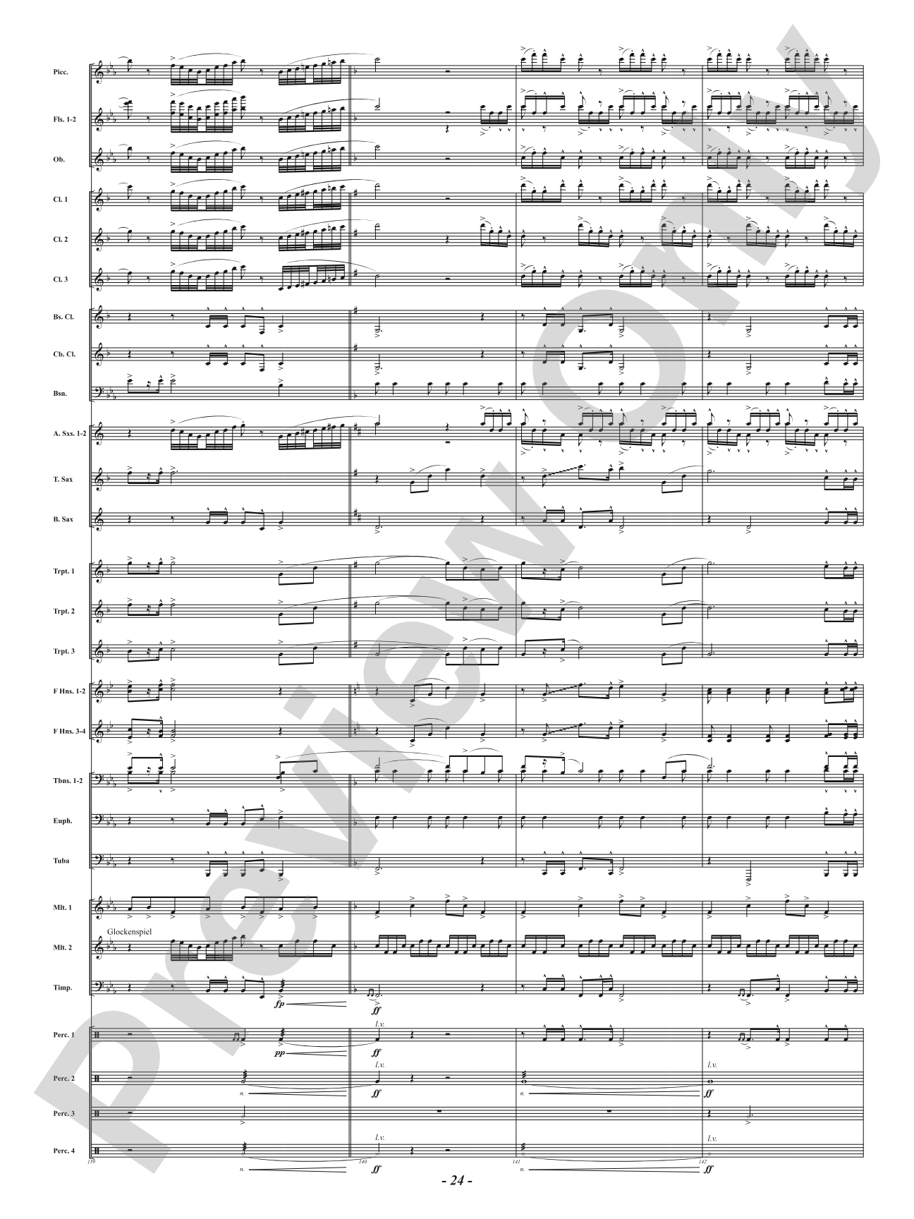 The Sacred Pipe: Concert Band Conductor Score & Parts