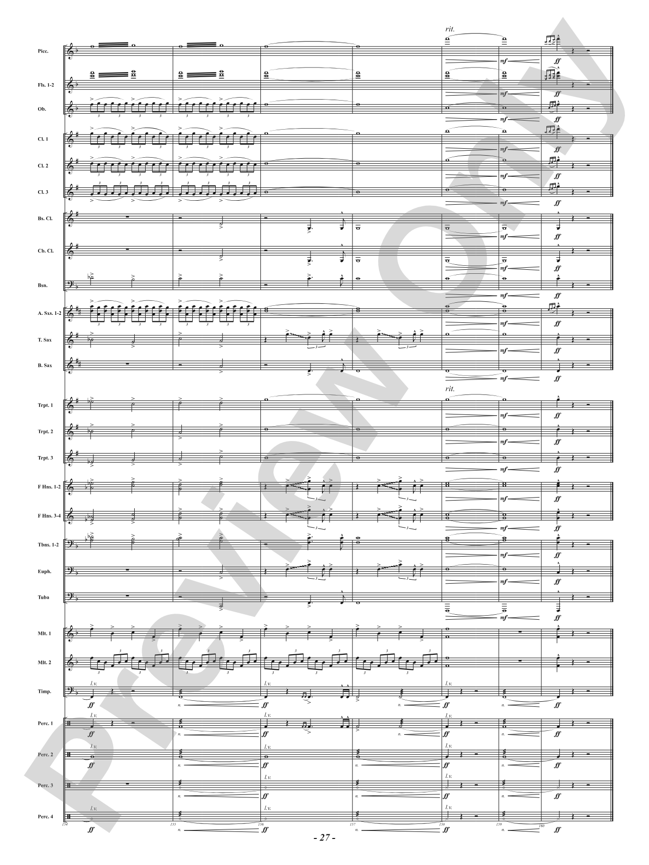 The Sacred Pipe: Concert Band Conductor Score & Parts