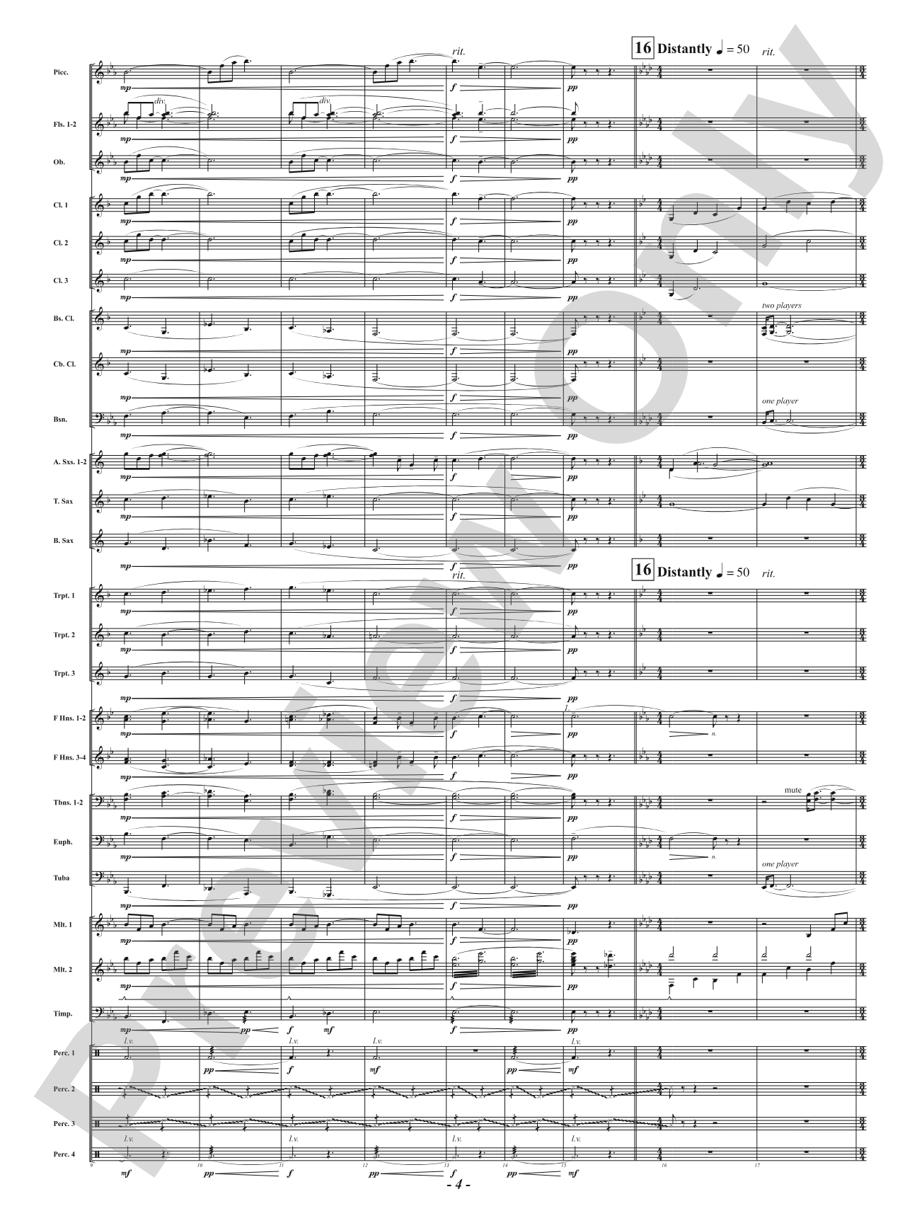 The Sacred Pipe: Concert Band Conductor Score & Parts