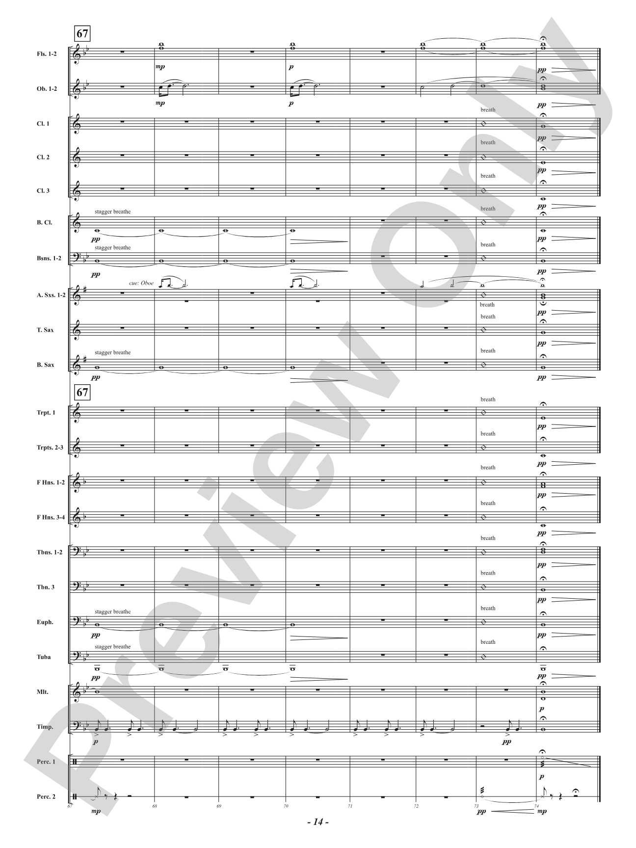Heal - Mvt. 2 from <i>Suite for the Heroes Among Us</i>: Concert Band Conductor Score & Parts