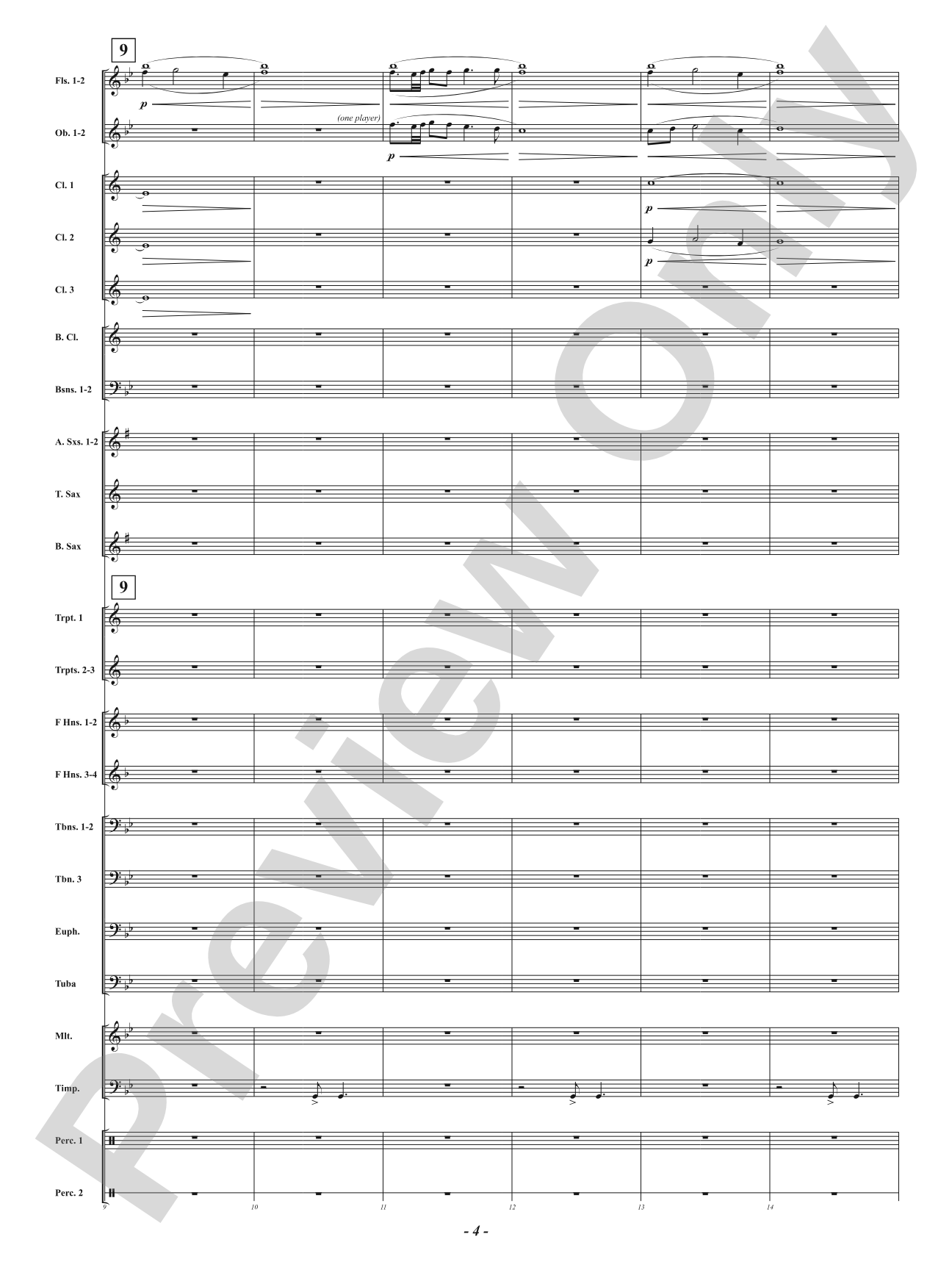 Heal - Mvt. 2 from <i>Suite for the Heroes Among Us</i>: Concert Band Conductor Score & Parts