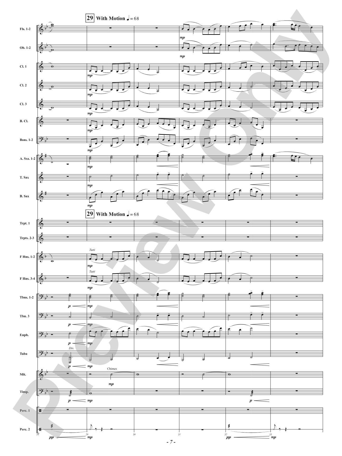 Heal - Mvt. 2 from <i>Suite for the Heroes Among Us</i>: Concert Band Conductor Score & Parts