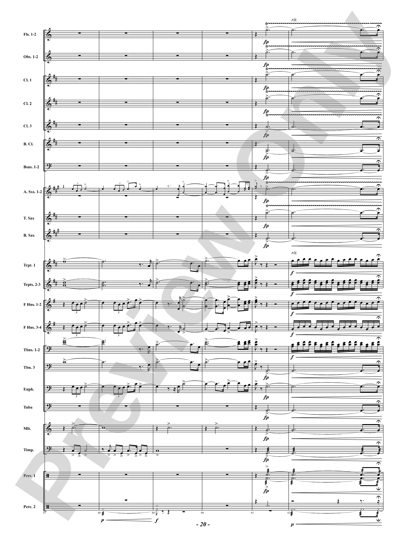 To Protect and Serve - Mvt. 3 from <i>Suite for the Heroes Among Us</i>: Concert Band Conductor Score & Parts